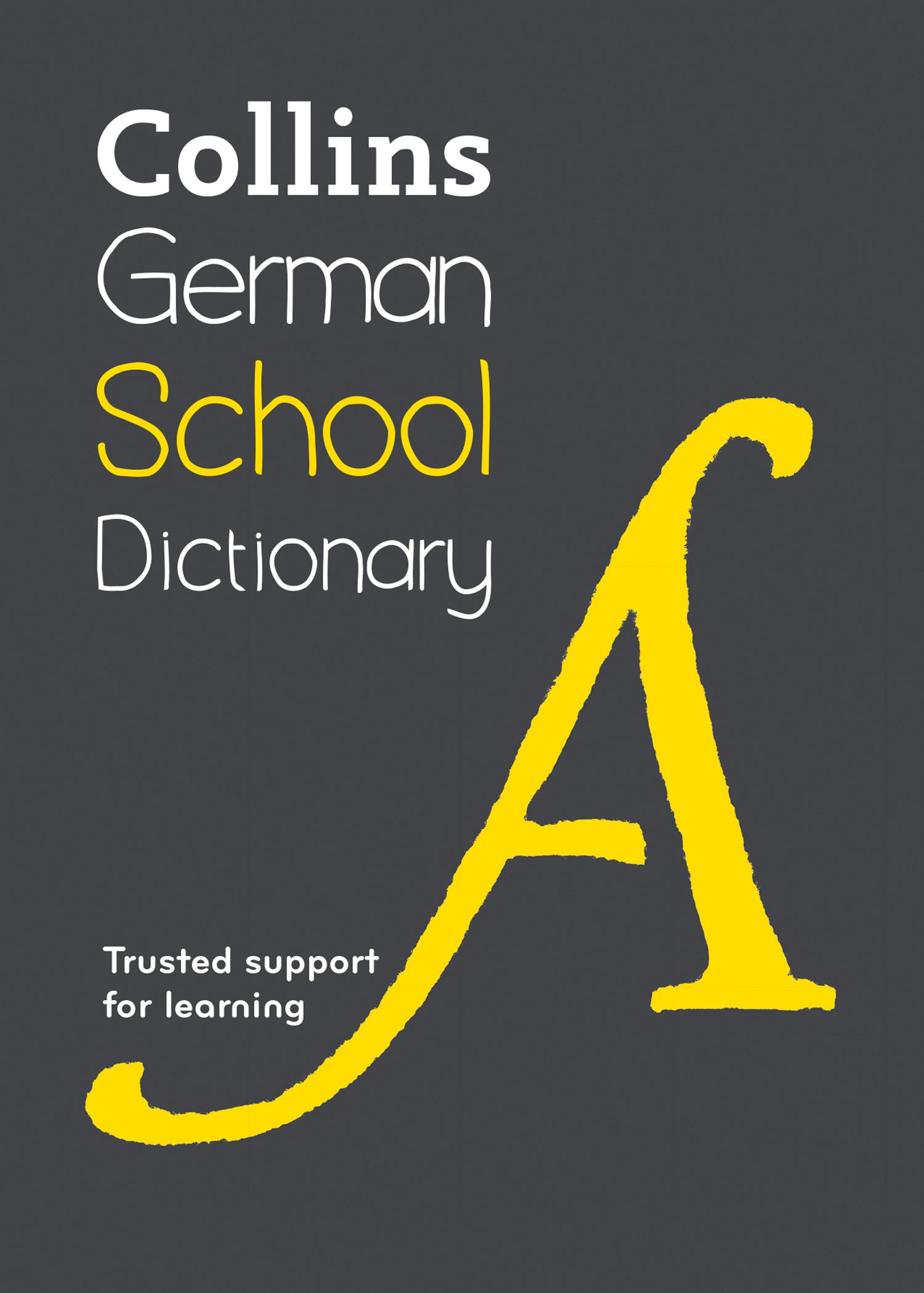 Vorderes Coverbild German School Dictionary