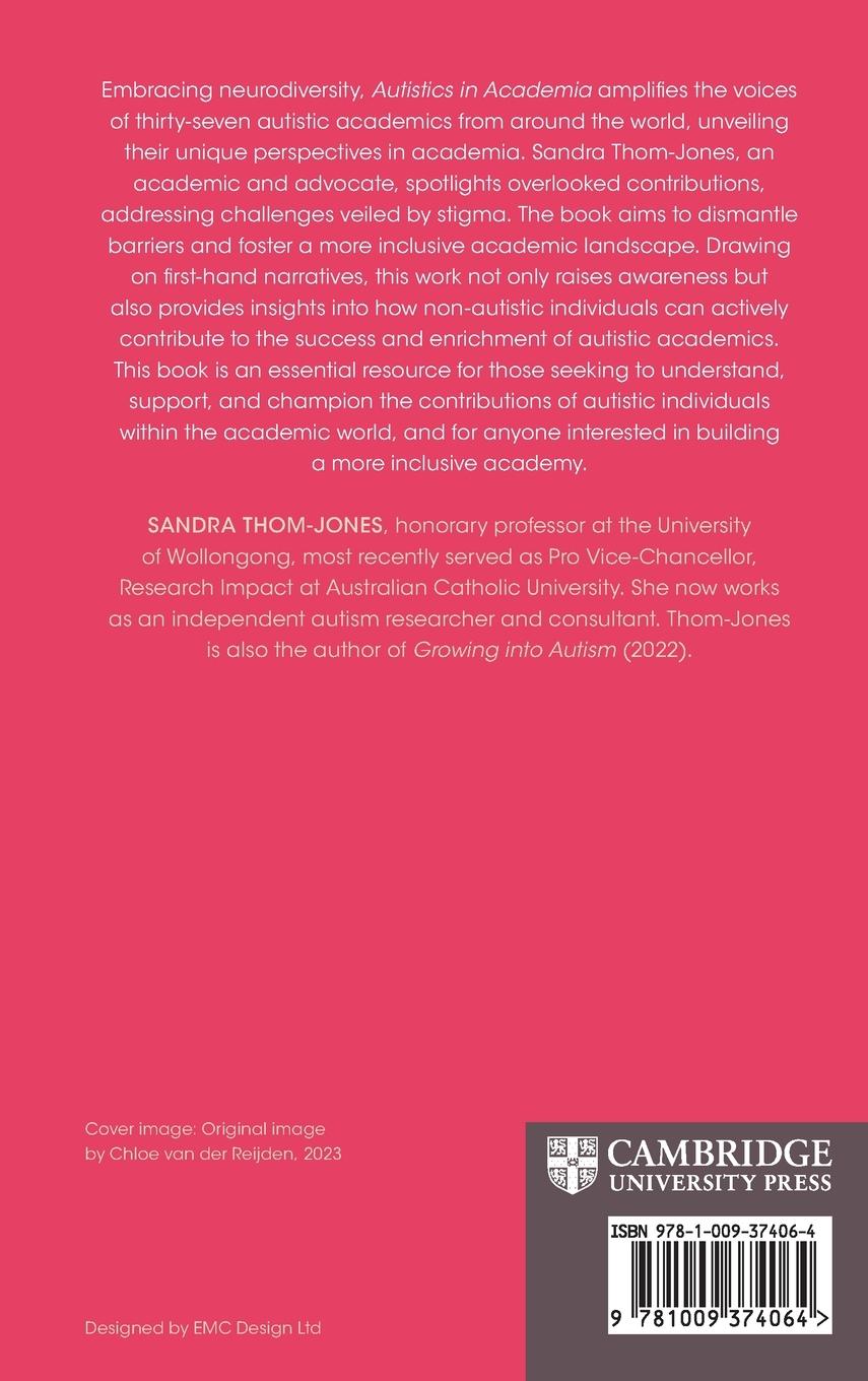 Rückseitencover Autistics in Academia