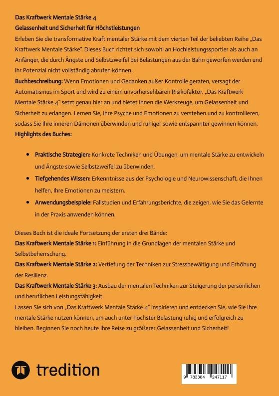 Rückseitencover Das Kraftwerk mentale Stärke 4