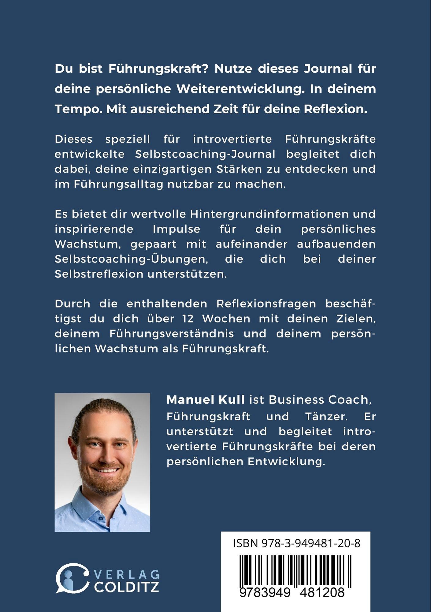 Rückseitencover SELBSTBEWUSST INTROVERTIERT als Führungskraft