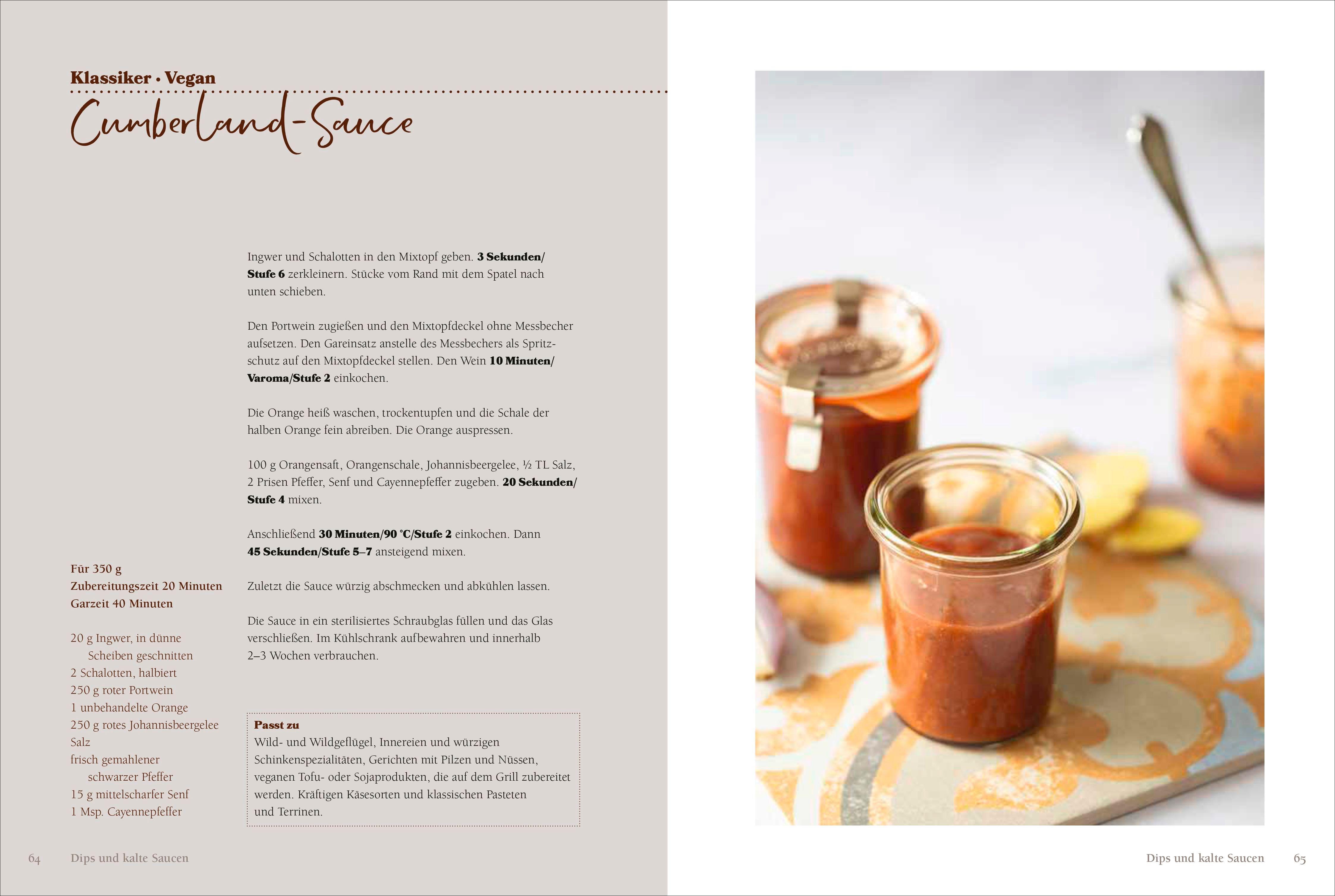 Beispielinhalt (Bild) Feine Saucen aus dem Thermomix