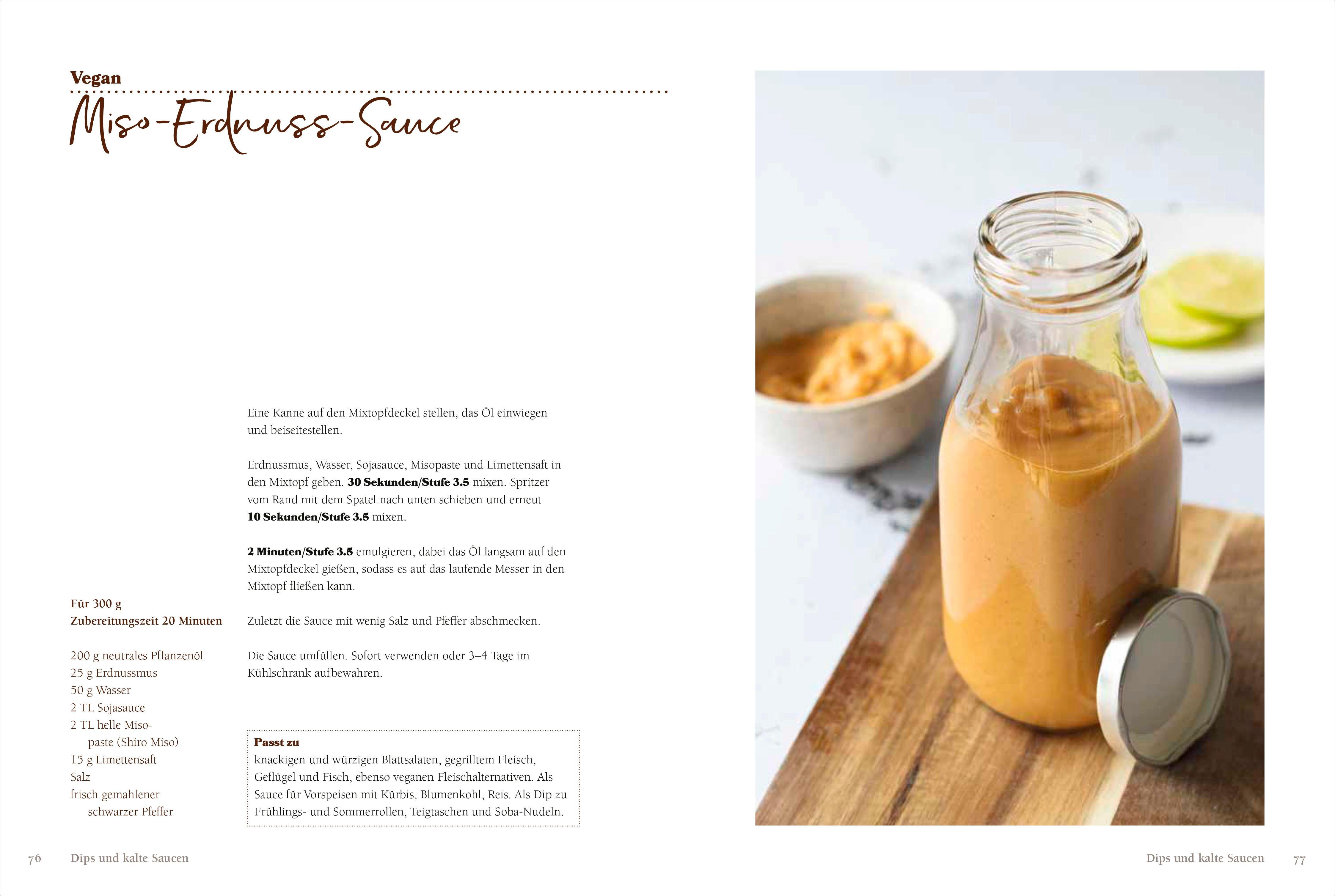 Beispielinhalt (Bild) Feine Saucen aus dem Thermomix