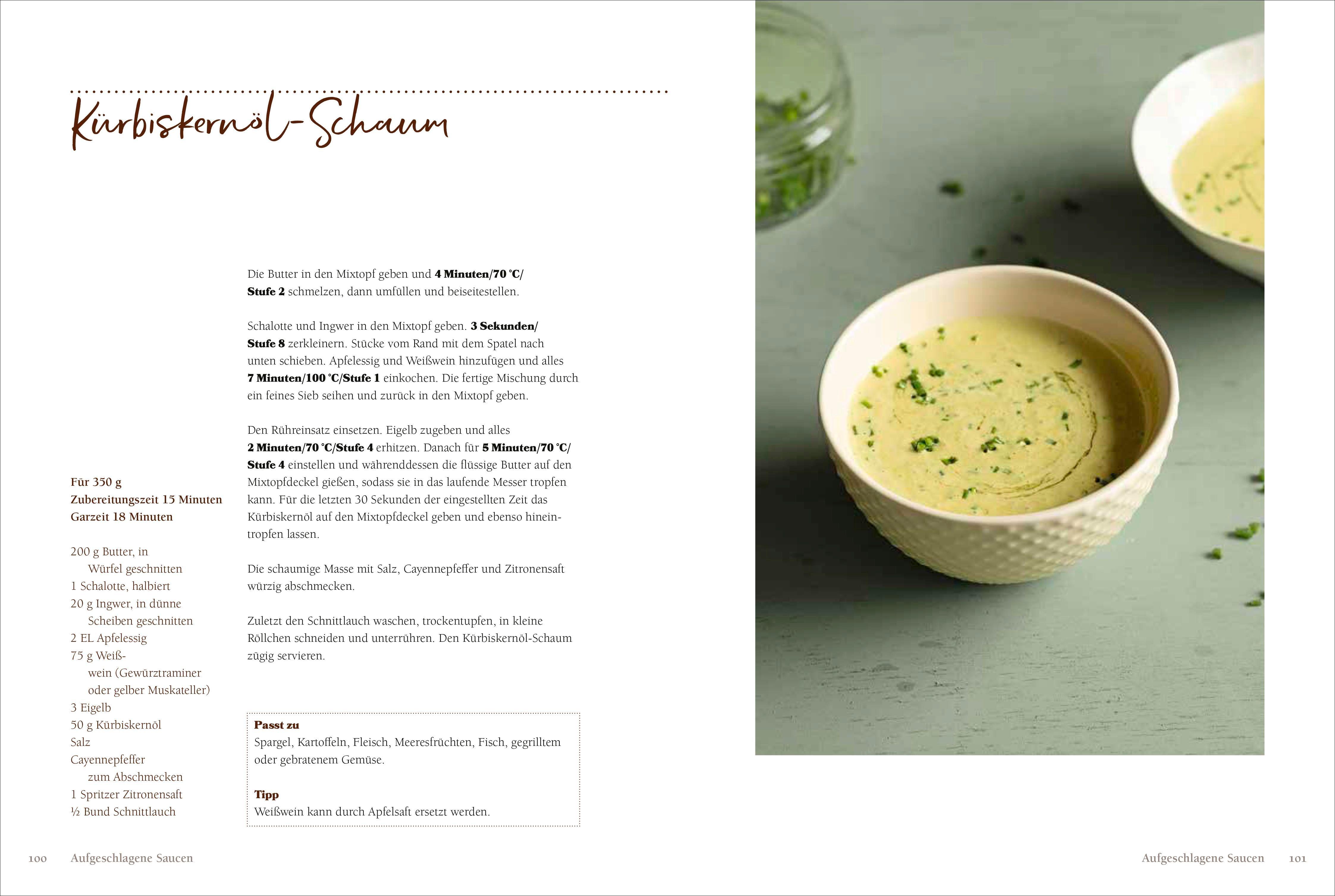 Beispielinhalt (Bild) Feine Saucen aus dem Thermomix