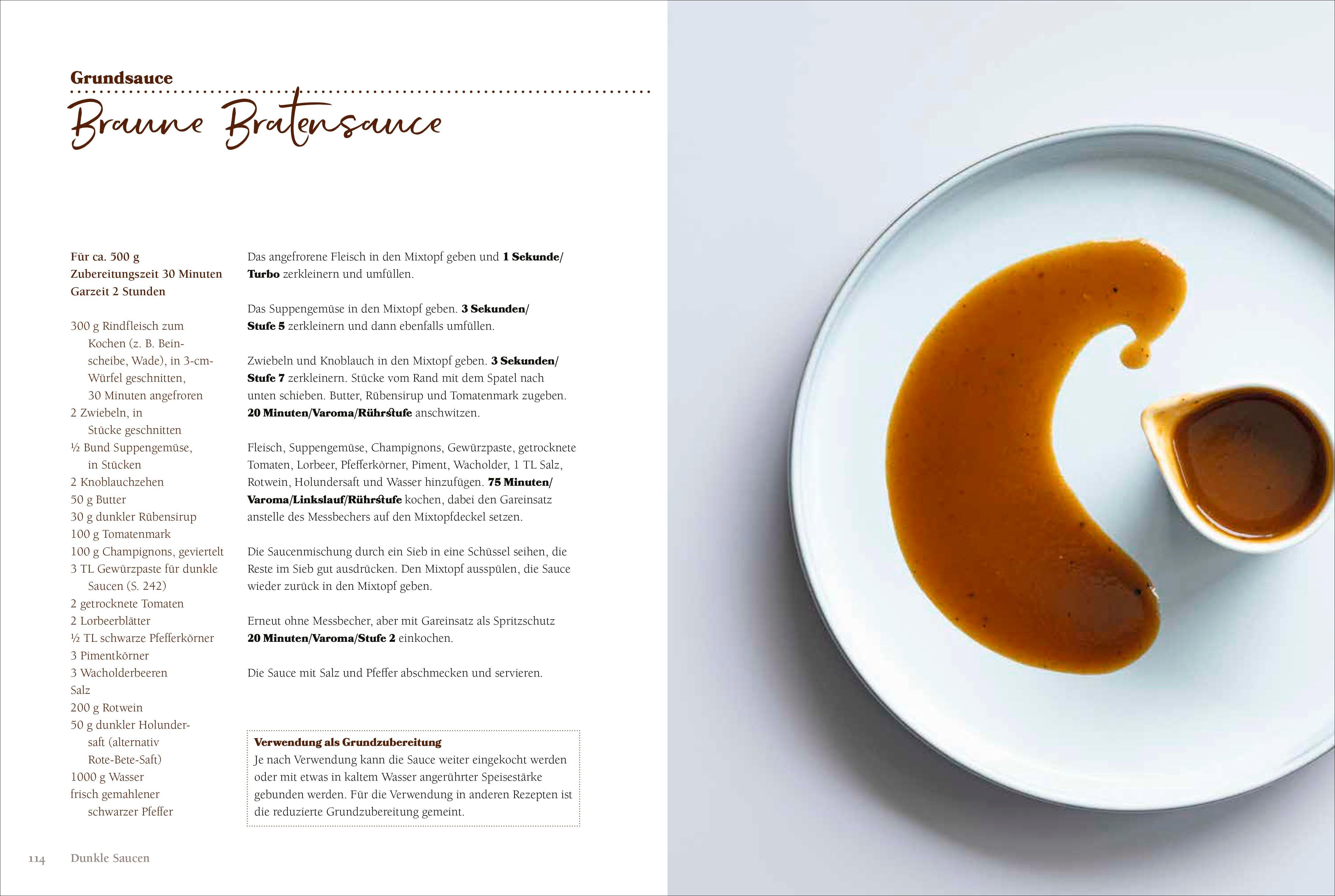 Beispielinhalt (Bild) Feine Saucen aus dem Thermomix