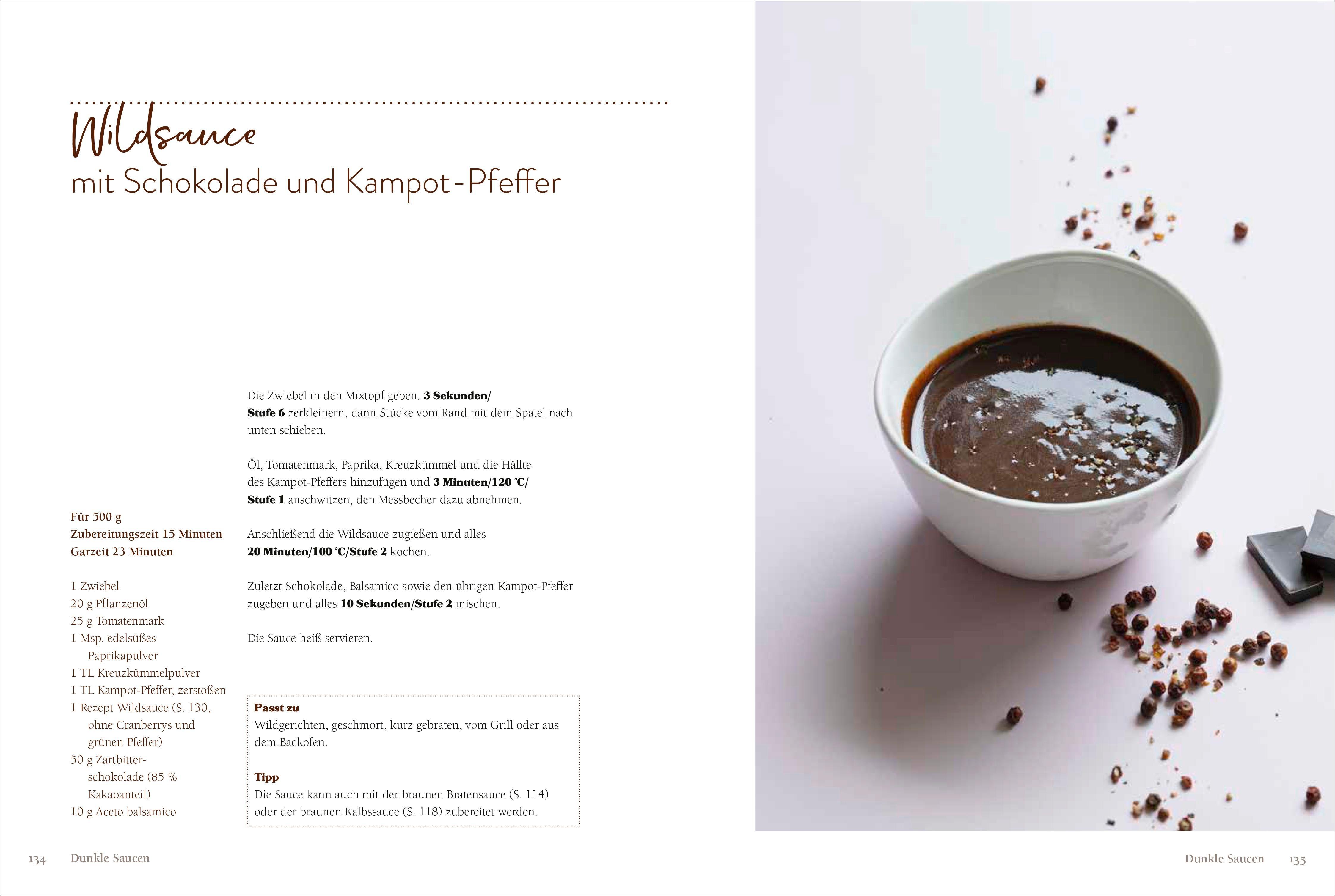 Beispielinhalt (Bild) Feine Saucen aus dem Thermomix