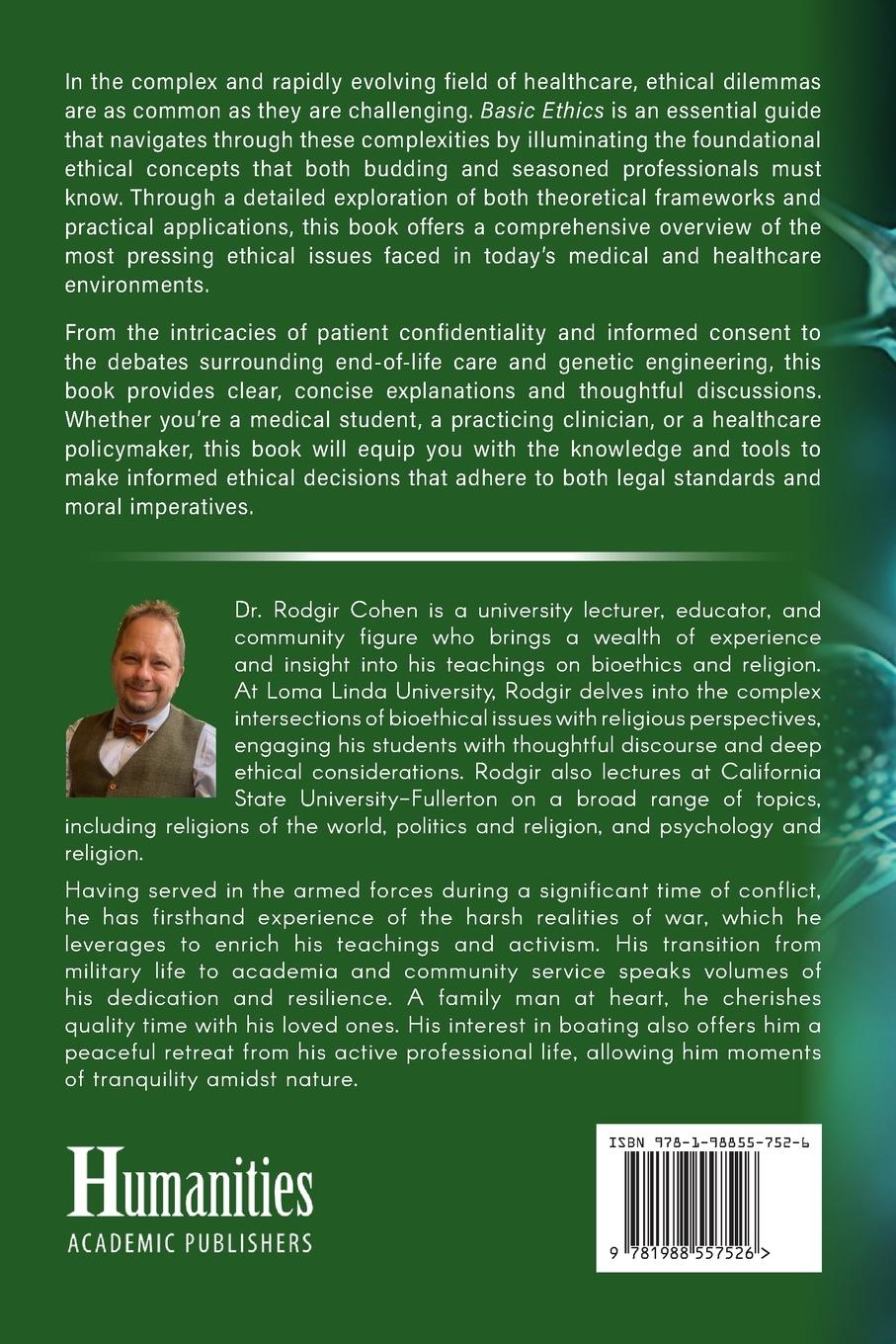 Rückseitencover Basic Ethics