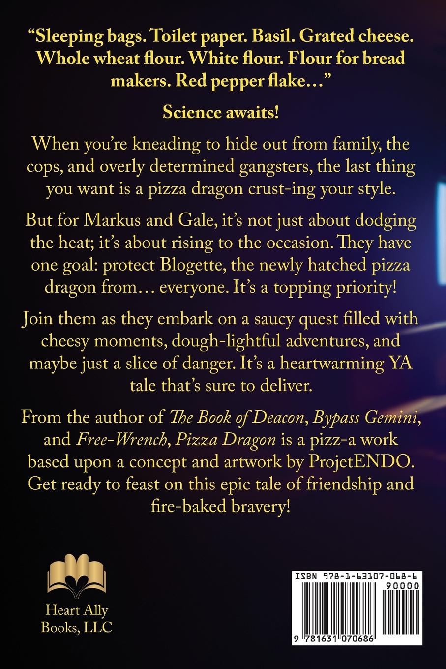 Rückseitencover Pizza Dragon