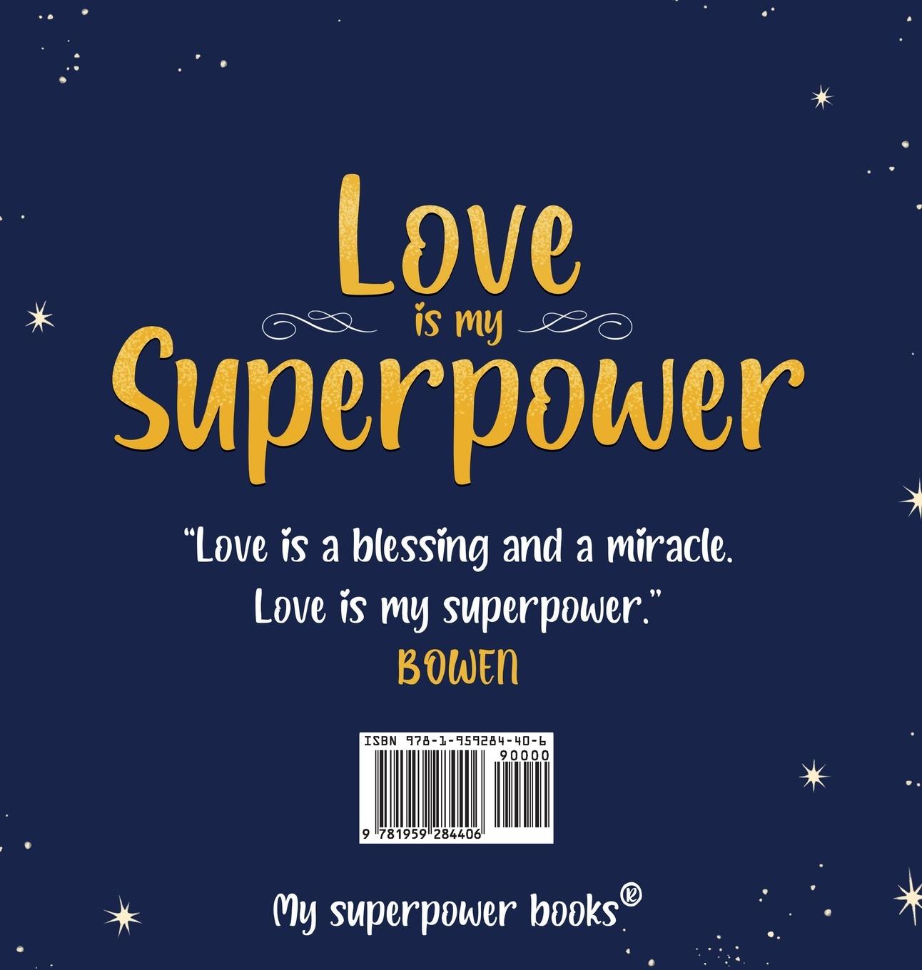 Rückseitencover Love is My Superpower