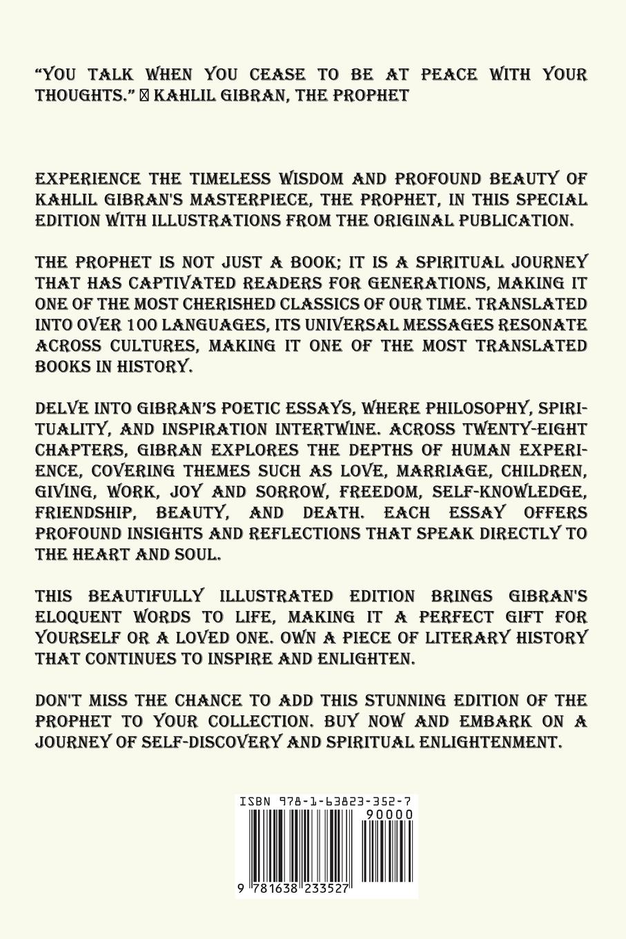 Rückseitencover The Prophet