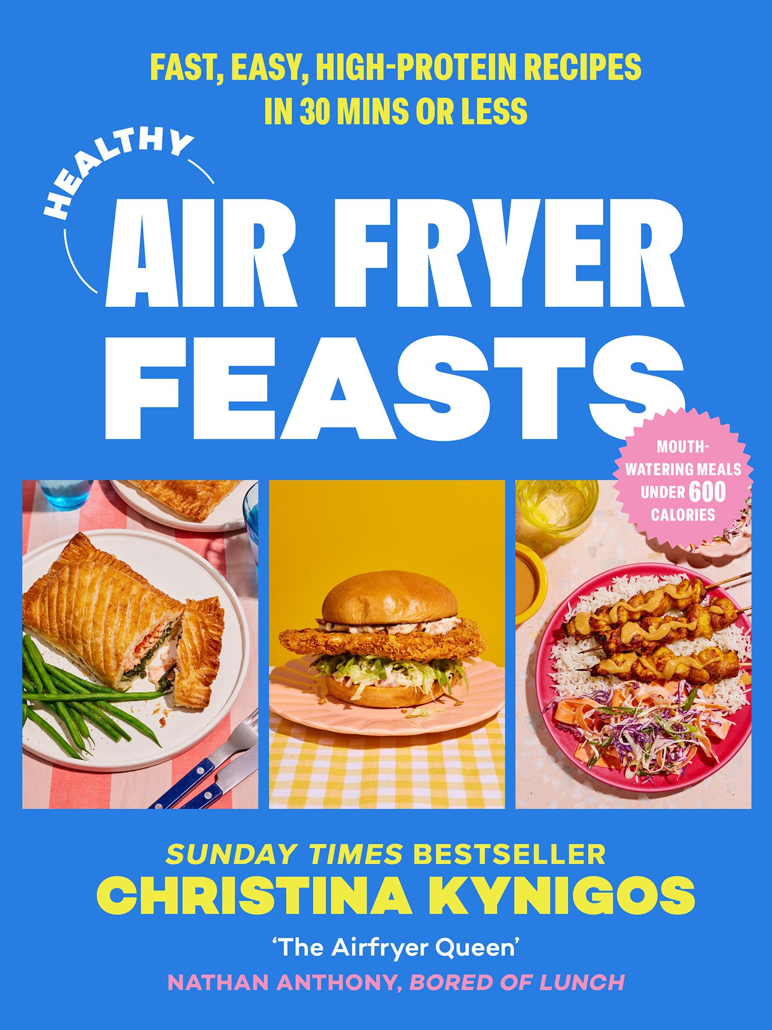 Vorderes Coverbild Healthy Air Fryer Feasts
