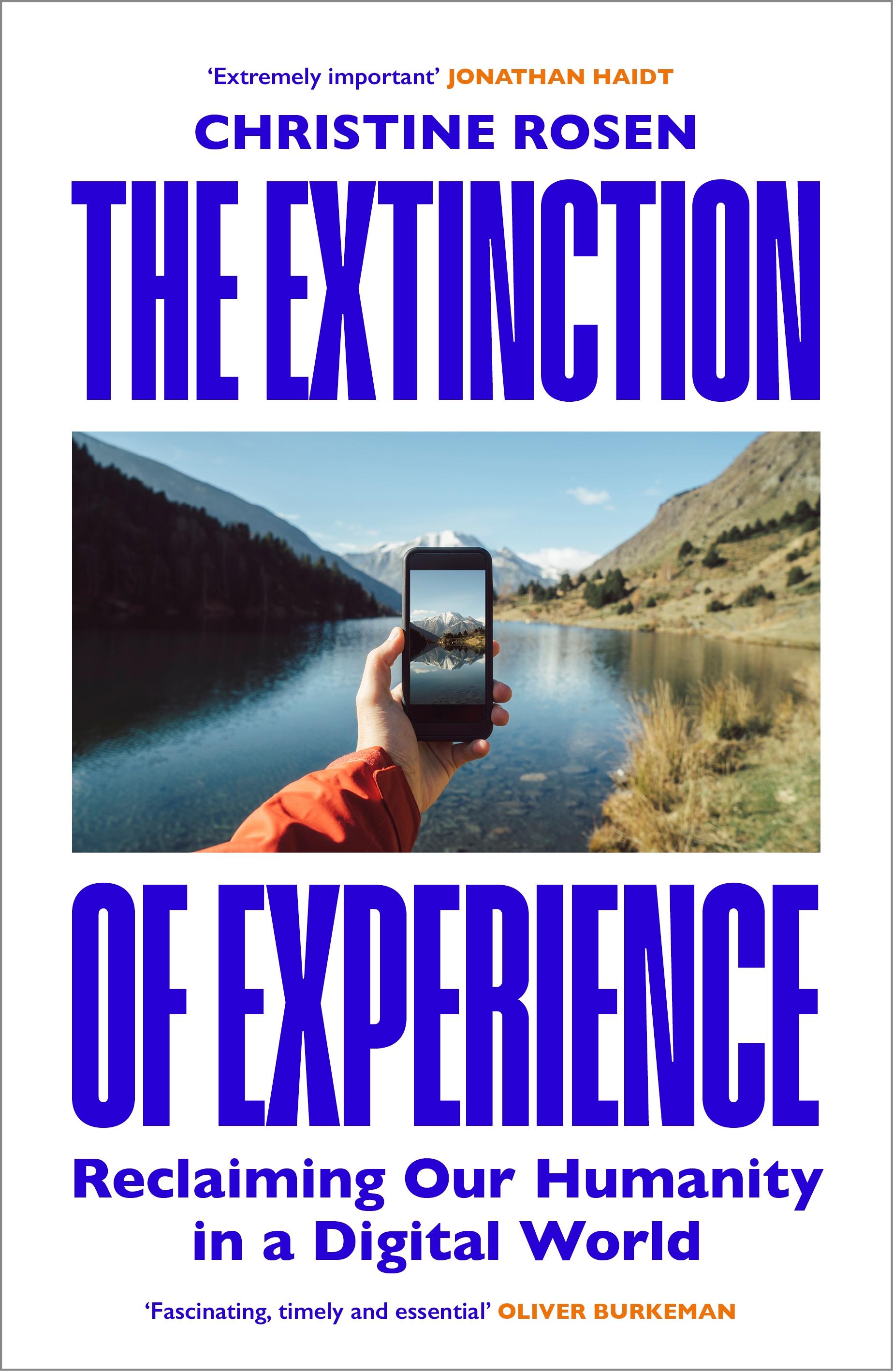 Vorderes Coverbild The Extinction of Experience