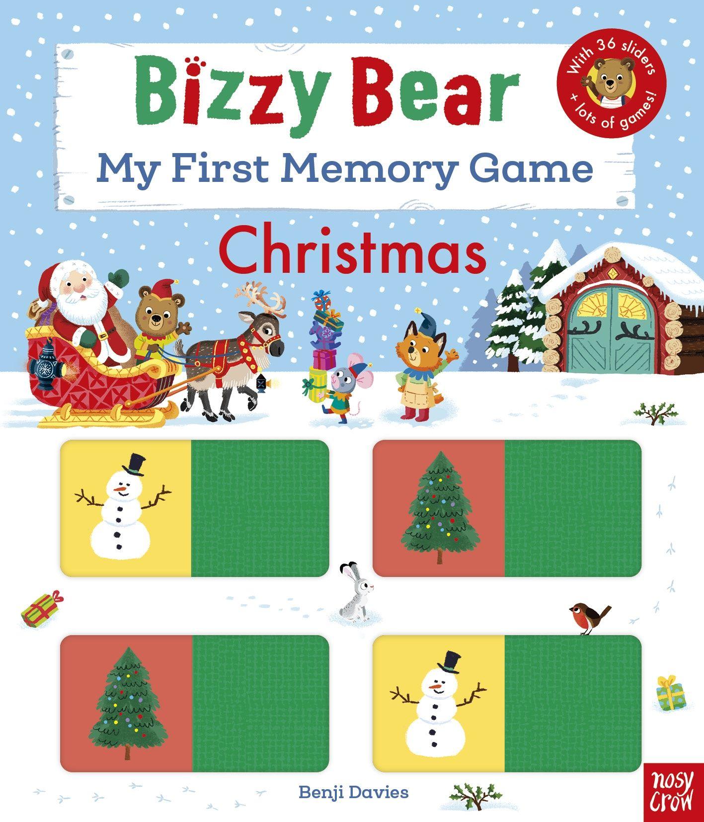 Vorderes Coverbild Bizzy Bear: My First Memory Game Book: Christmas