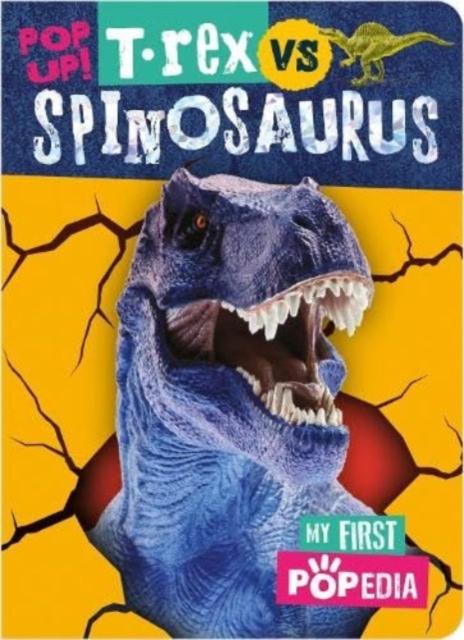Vorderes Coverbild T. rex vs Spinosaurus
