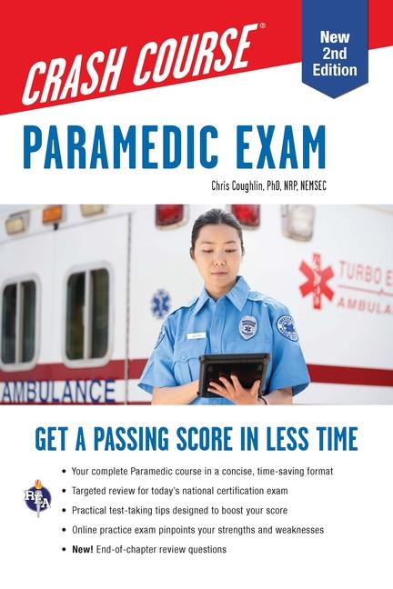 Vorderes Coverbild Paramedic Crash Course with Online Practice Test