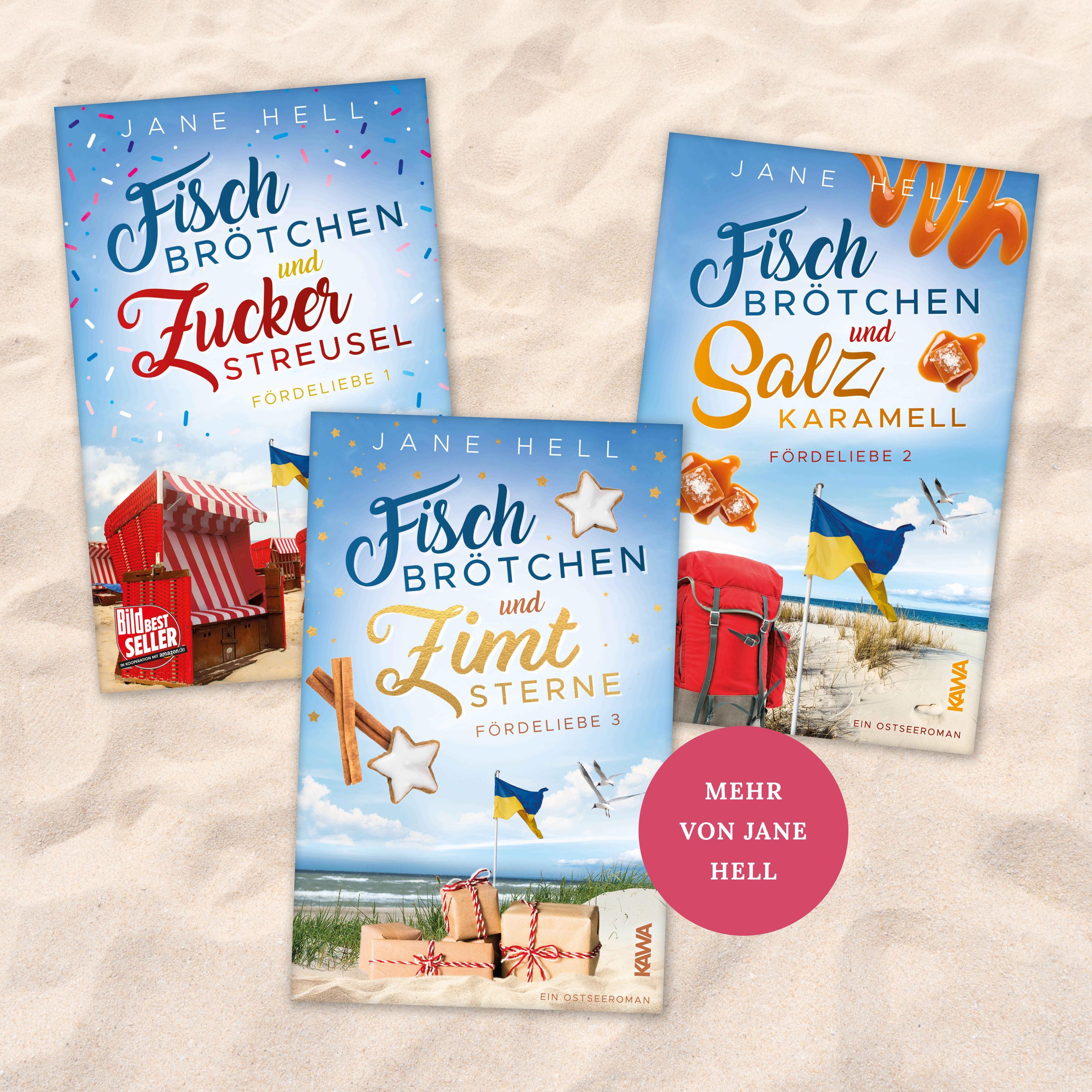 Beispielinhalt (Bild) Fischbrötchen und Erdbeerbonbons