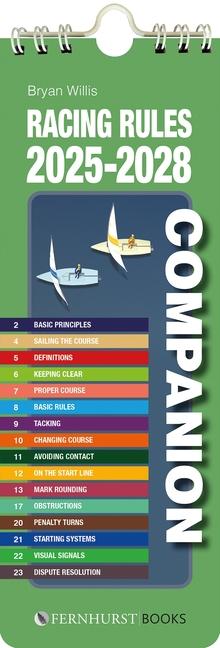 Vorderes Coverbild Racing Rules Companion 2025-2028