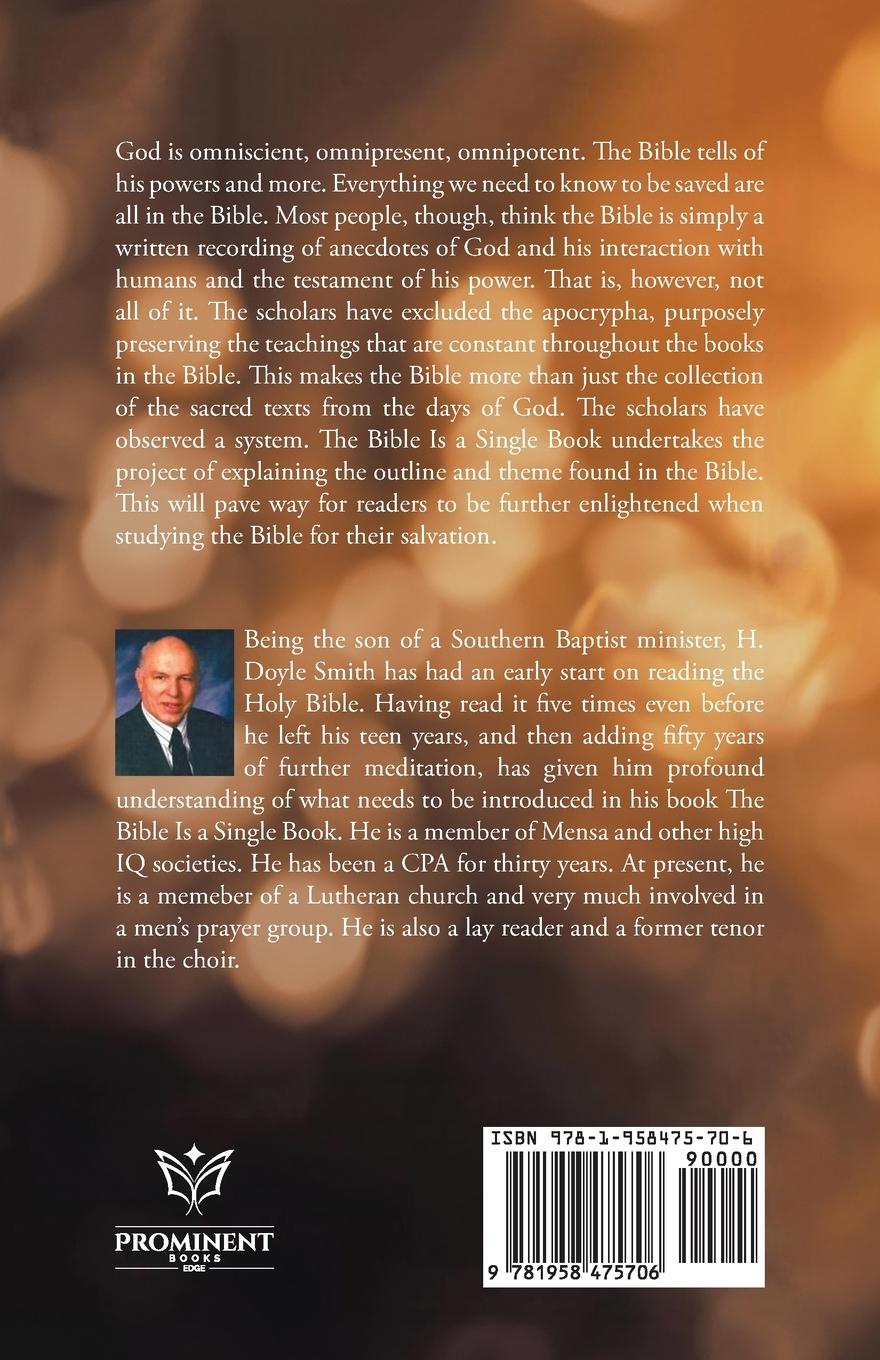 Rückseitencover The Bible Is a Single Book