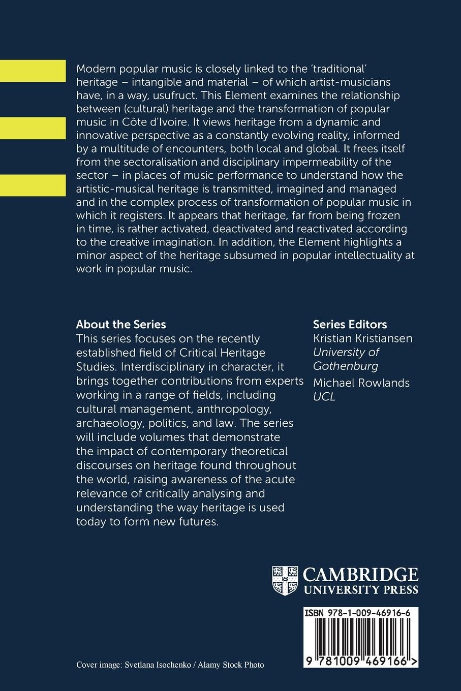 Rückseitencover Heritage and Transformation of an African Popular Music