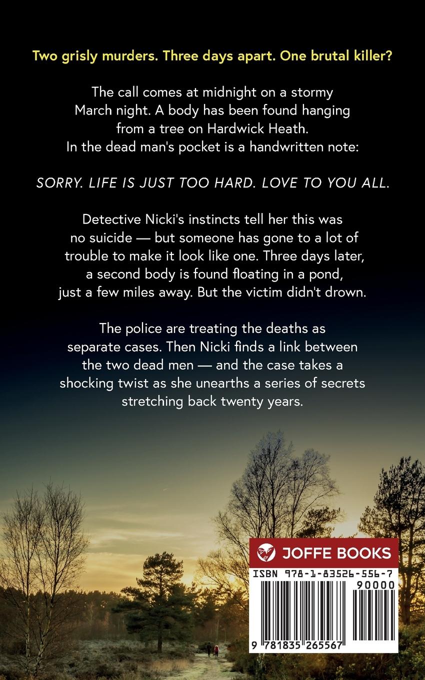 Rückseitencover THE HARDWICK HEATH KILLER an absolutely gripping crime thriller with a massive twist