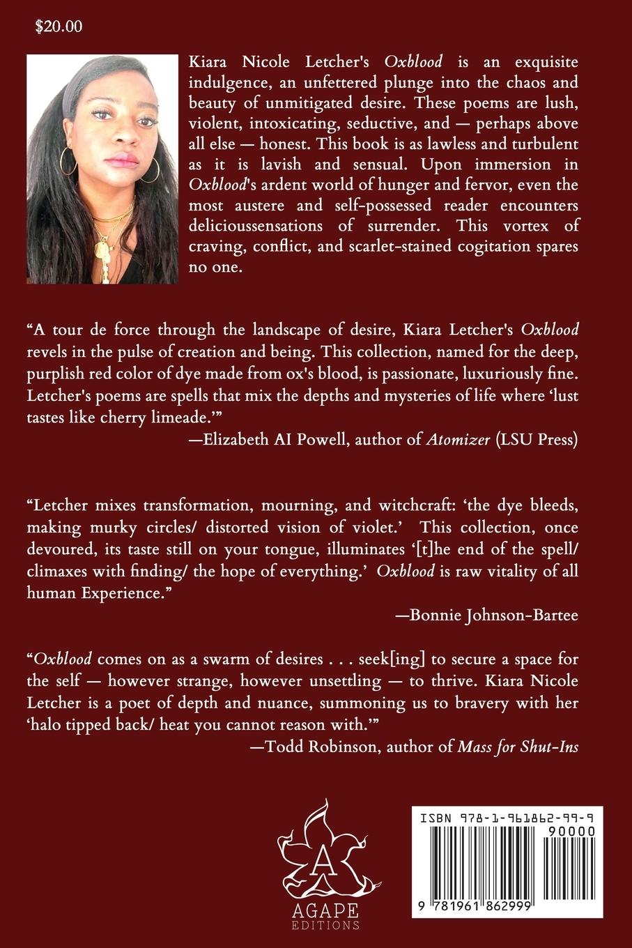 Rückseitencover Oxblood