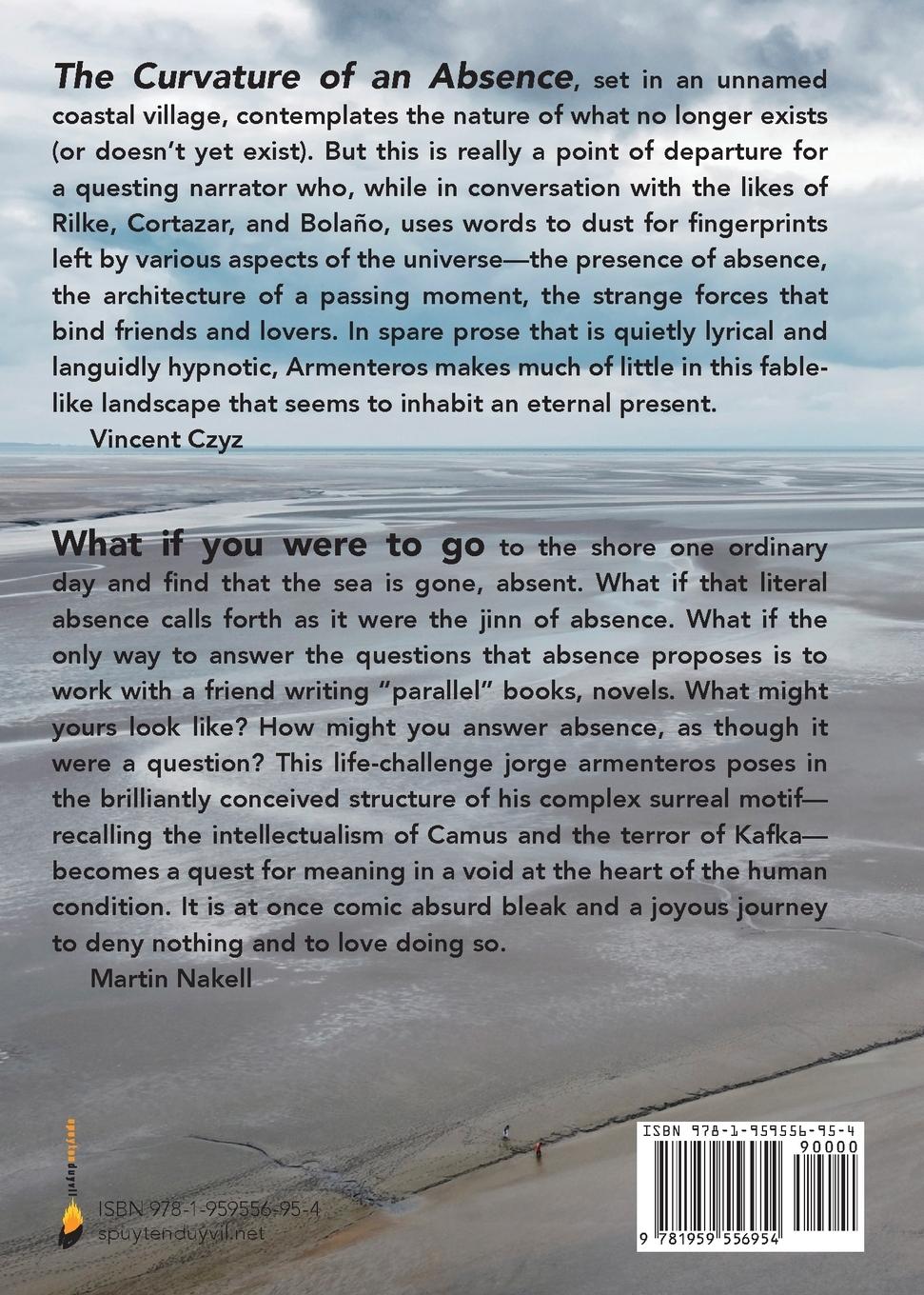 Rückseitencover The Curvature of An Absence