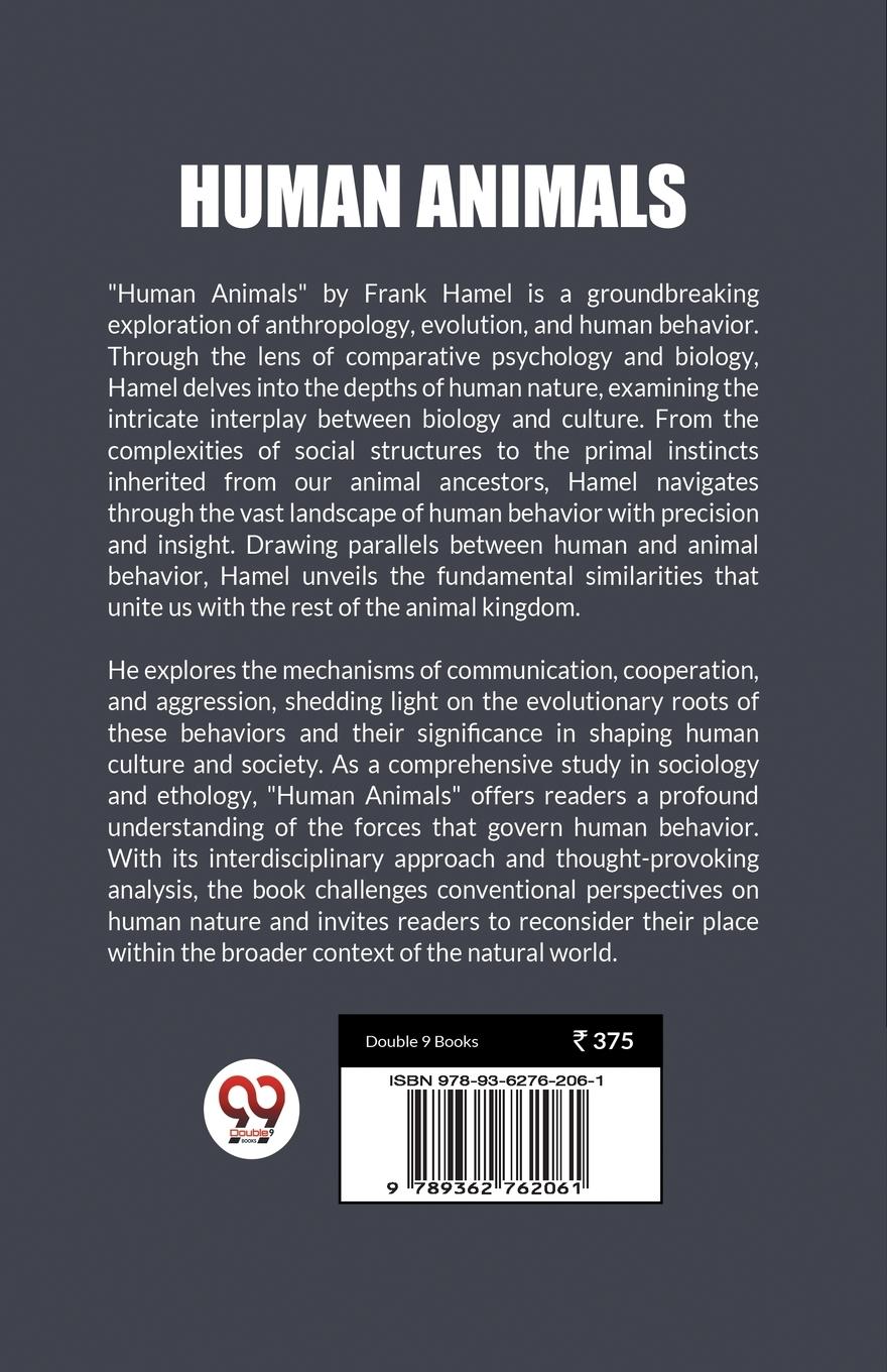 Rückseitencover Human Animals