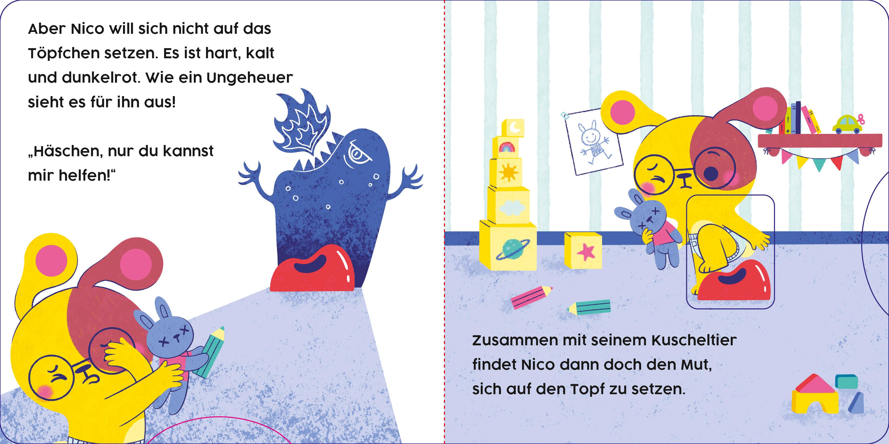 Beispielinhalt (Bild) Tschüss Windel! (Großwerden mit Nico)