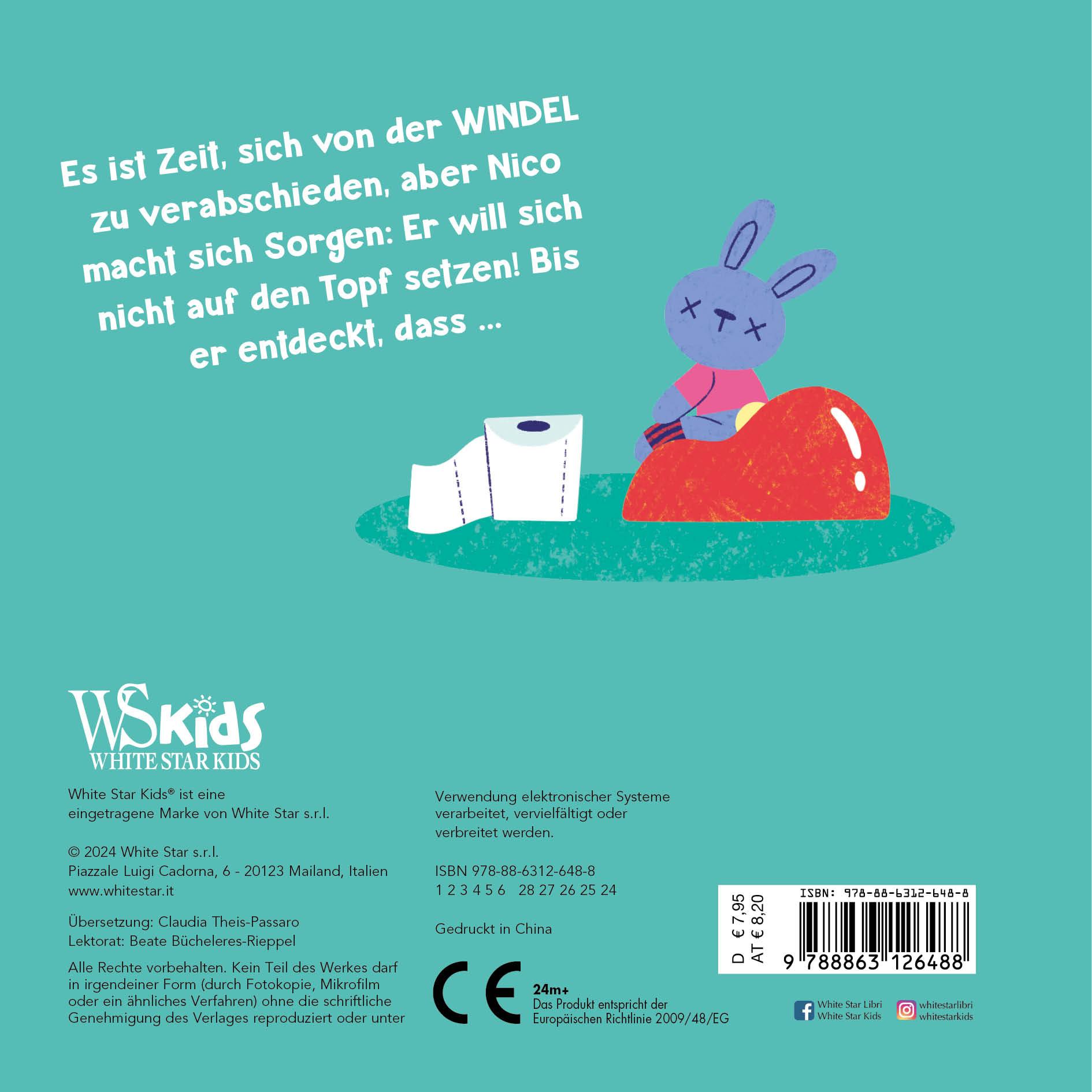 Rückseitencover Tschüss Windel! (Großwerden mit Nico)