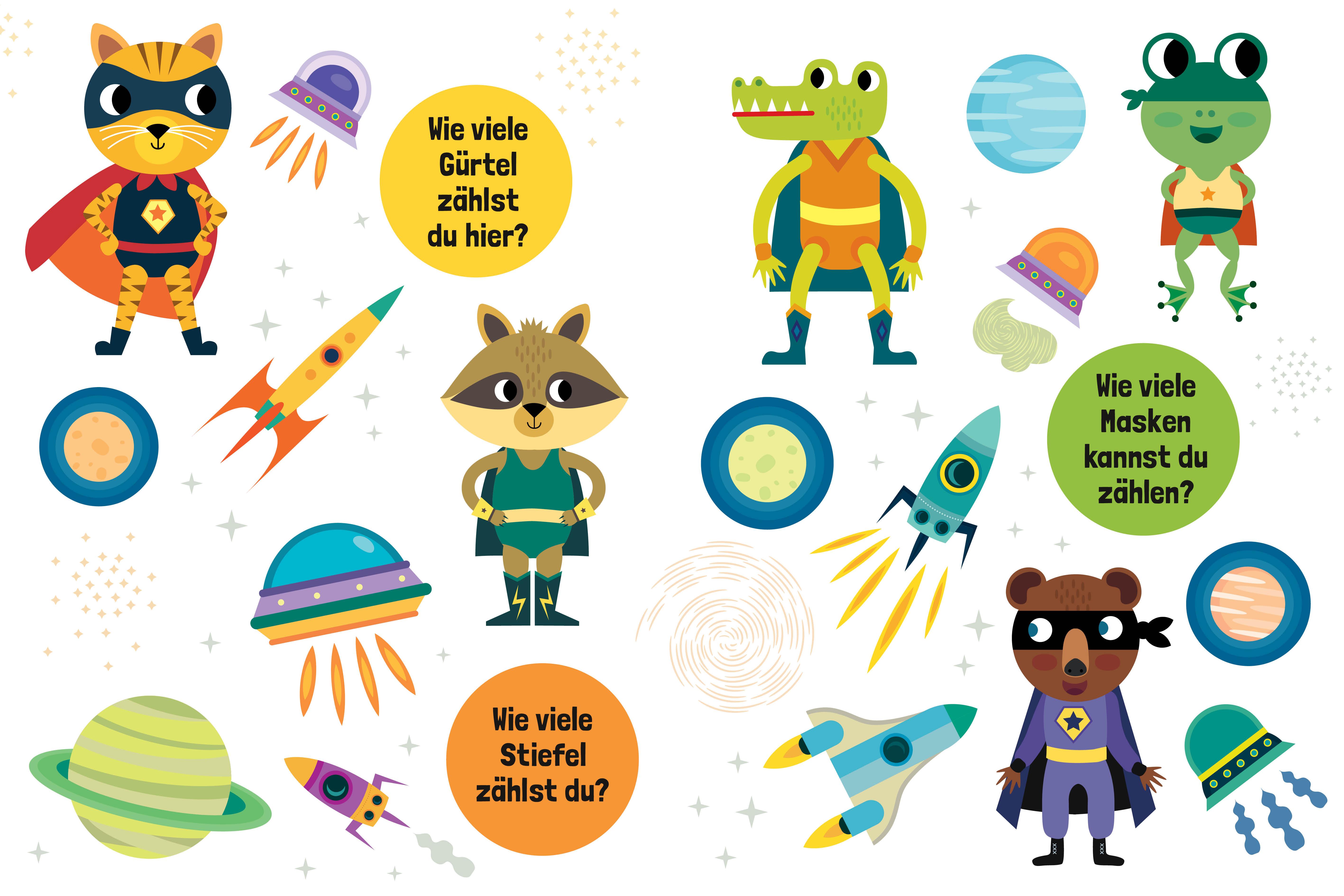 Beispielinhalt (Bild) Mein großes Zahlenbuch