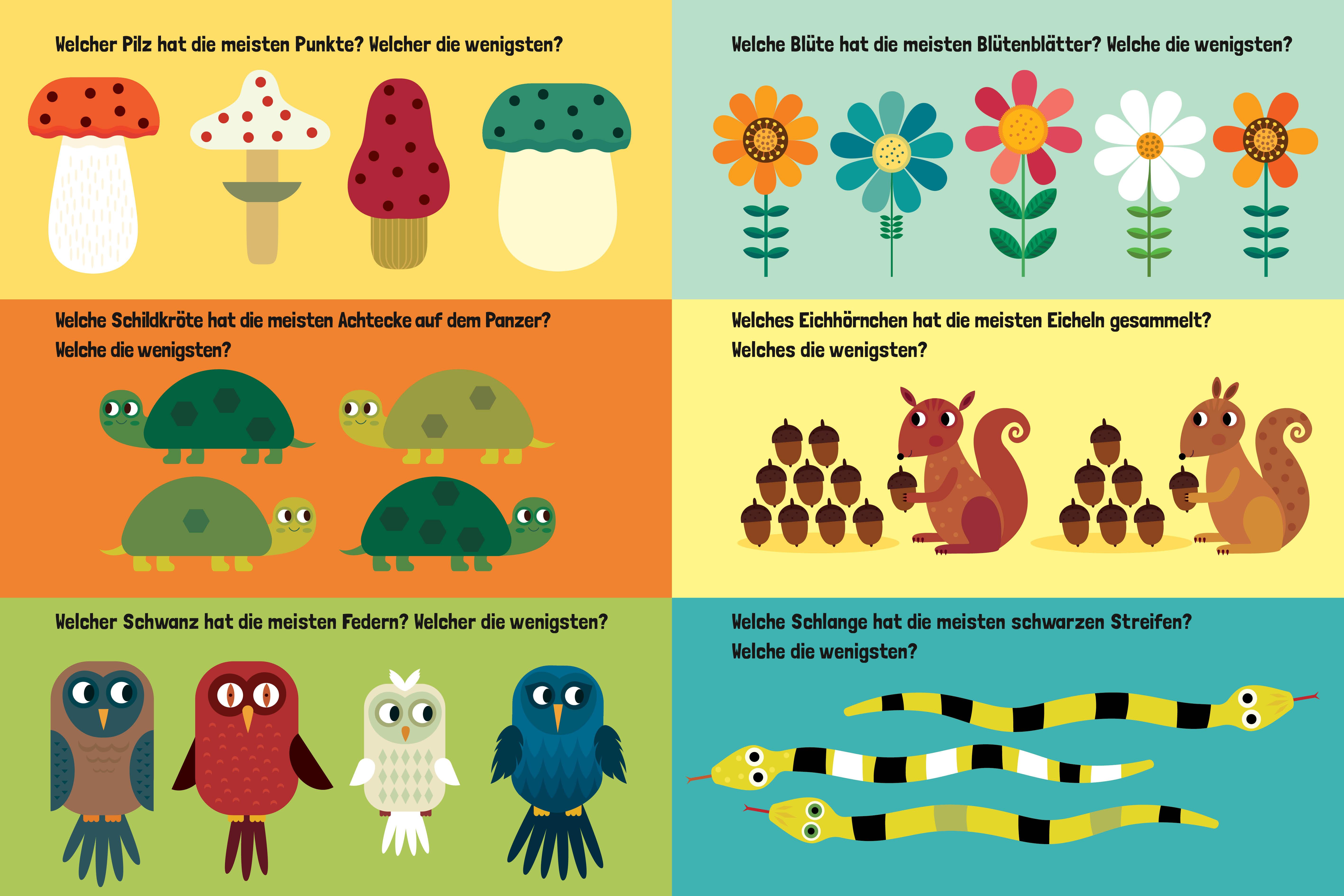 Beispielinhalt (Bild) Mein großes Zahlenbuch