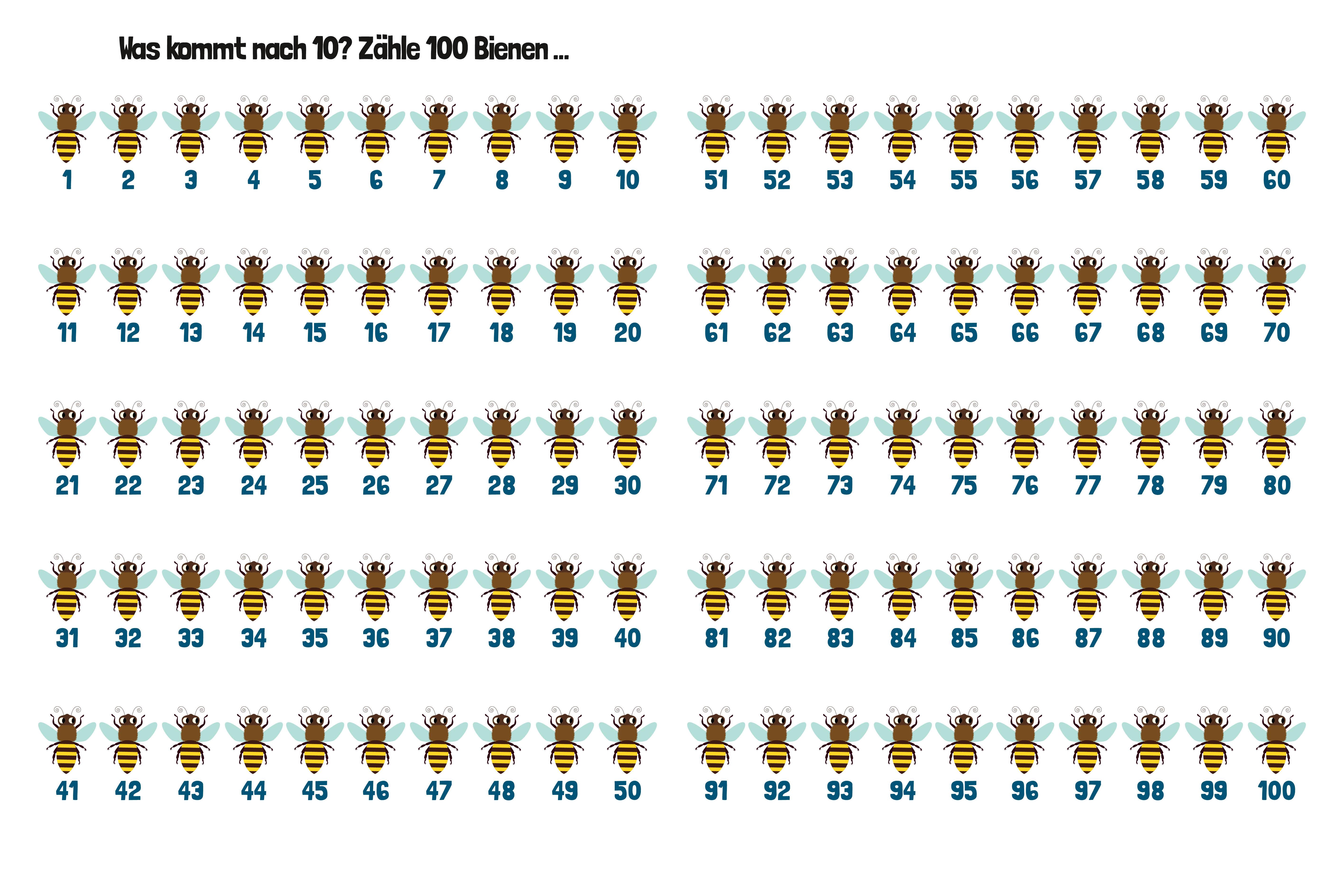 Beispielinhalt (Bild) Mein großes Zahlenbuch
