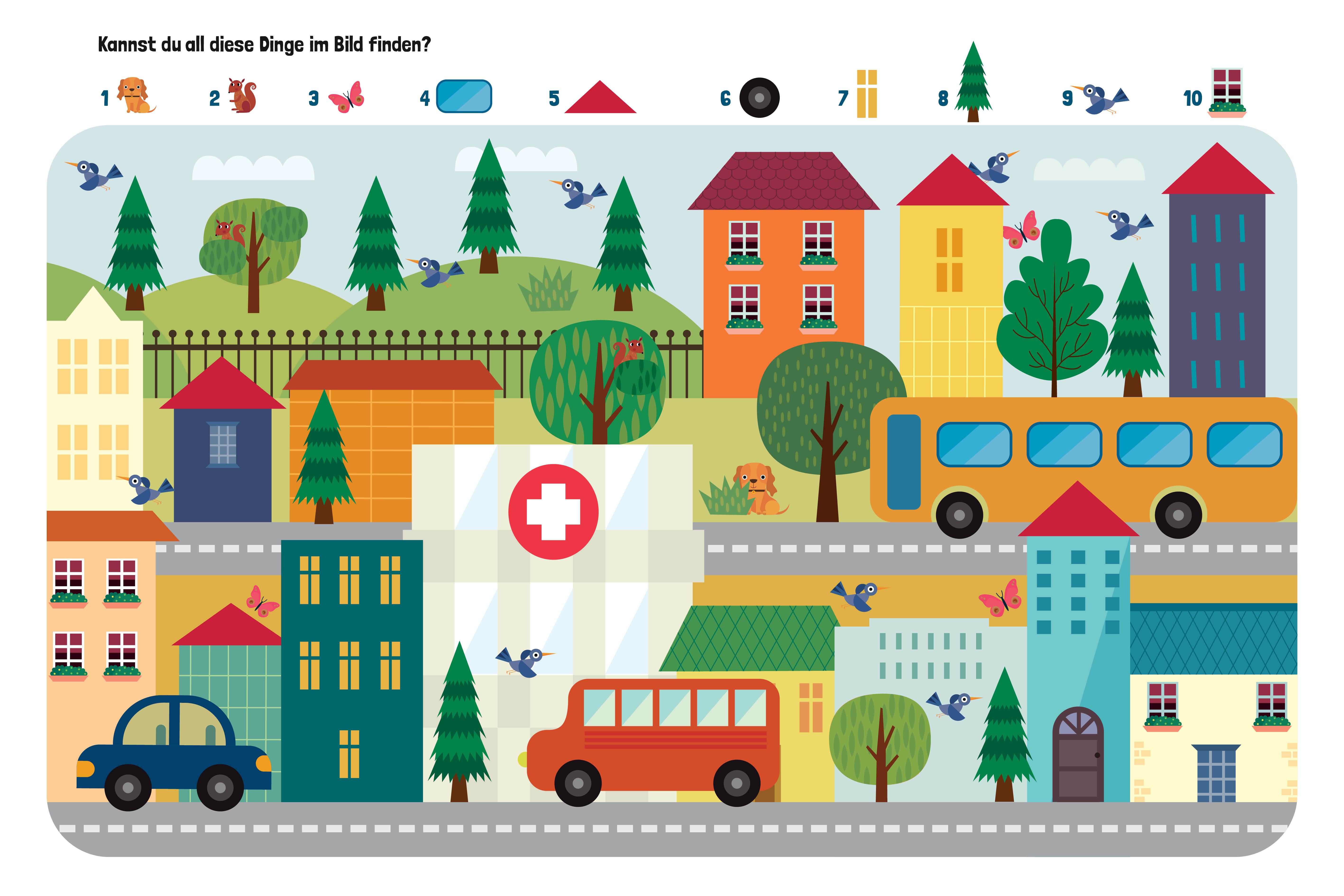 Beispielinhalt (Bild) Mein großes Zahlenbuch