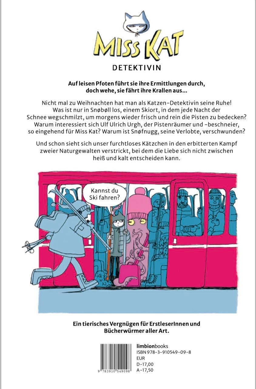 Rückseitencover Miss Kat - Fall 3 - das Geheimnis des warmen Schnees