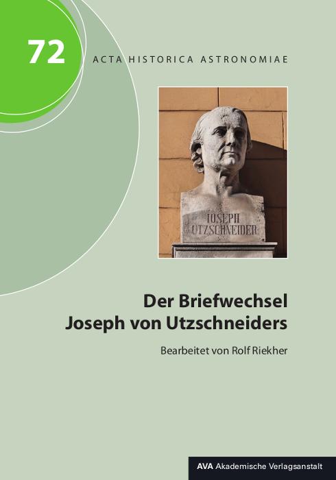 Vorderes Coverbild Der Briefwechsel Joseph von Utzschneiders