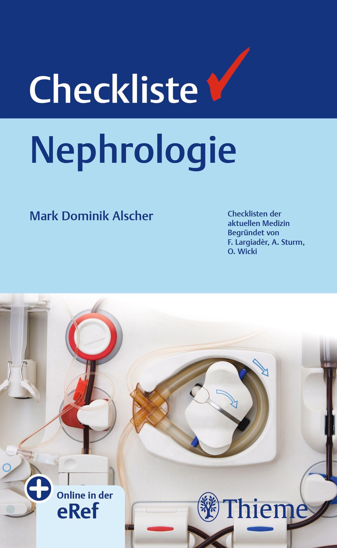 Vorderes Coverbild Checkliste Nephrologie
