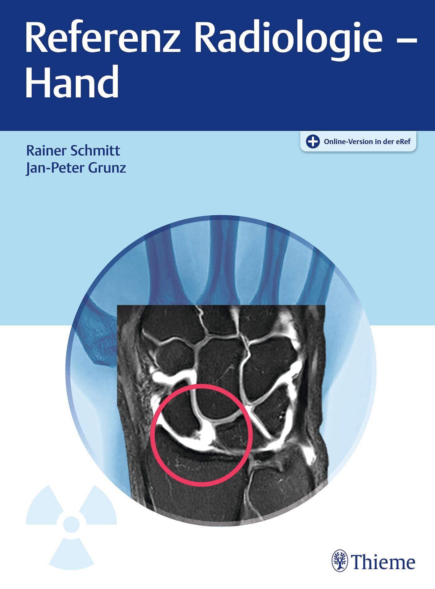 Vorderes Coverbild Referenz Radiologie - Hand