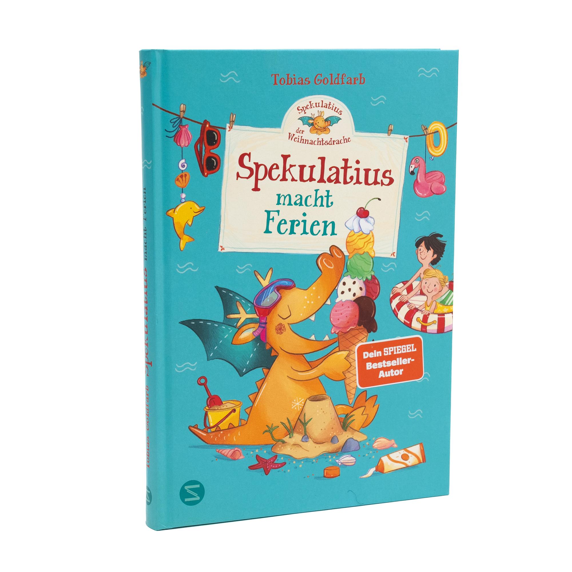 Beispielinhalt (Bild) Spekulatius, der Weihnachtsdrache. Spekulatius macht Ferien