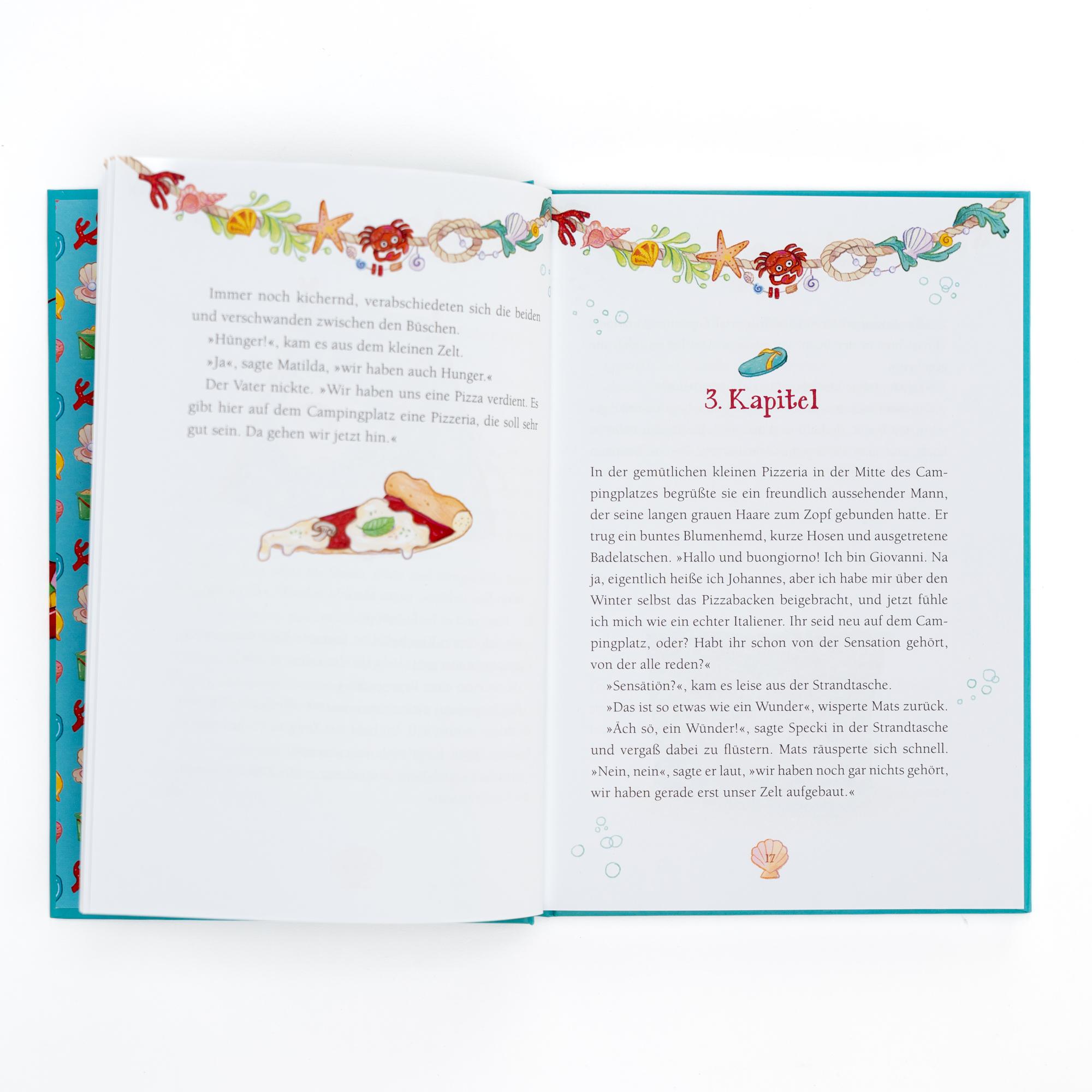 Beispielinhalt (Bild) Spekulatius, der Weihnachtsdrache. Spekulatius macht Ferien