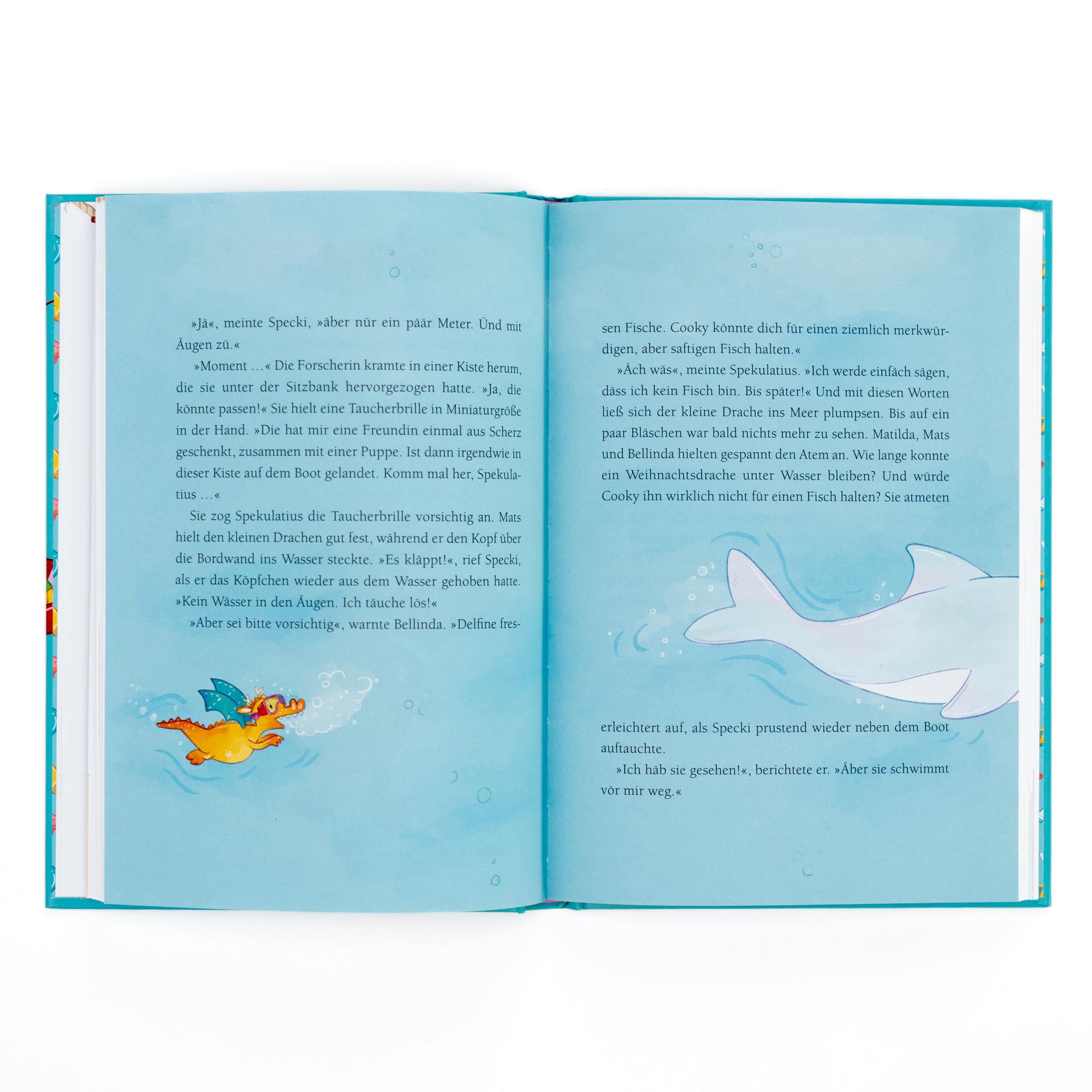 Beispielinhalt (Bild) Spekulatius, der Weihnachtsdrache. Spekulatius macht Ferien