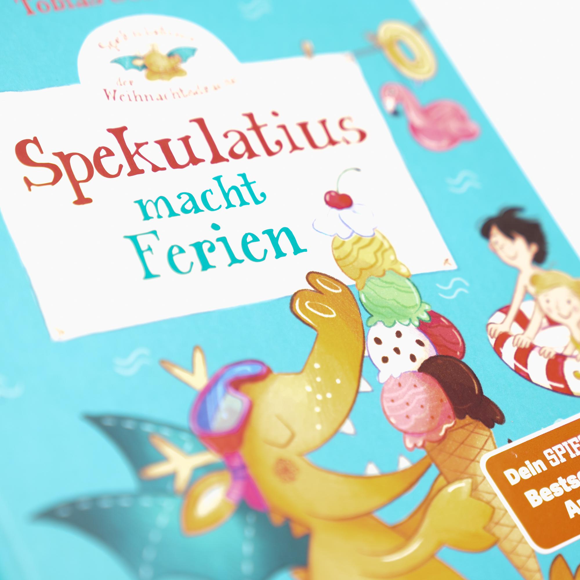 Beispielinhalt (Bild) Spekulatius, der Weihnachtsdrache. Spekulatius macht Ferien