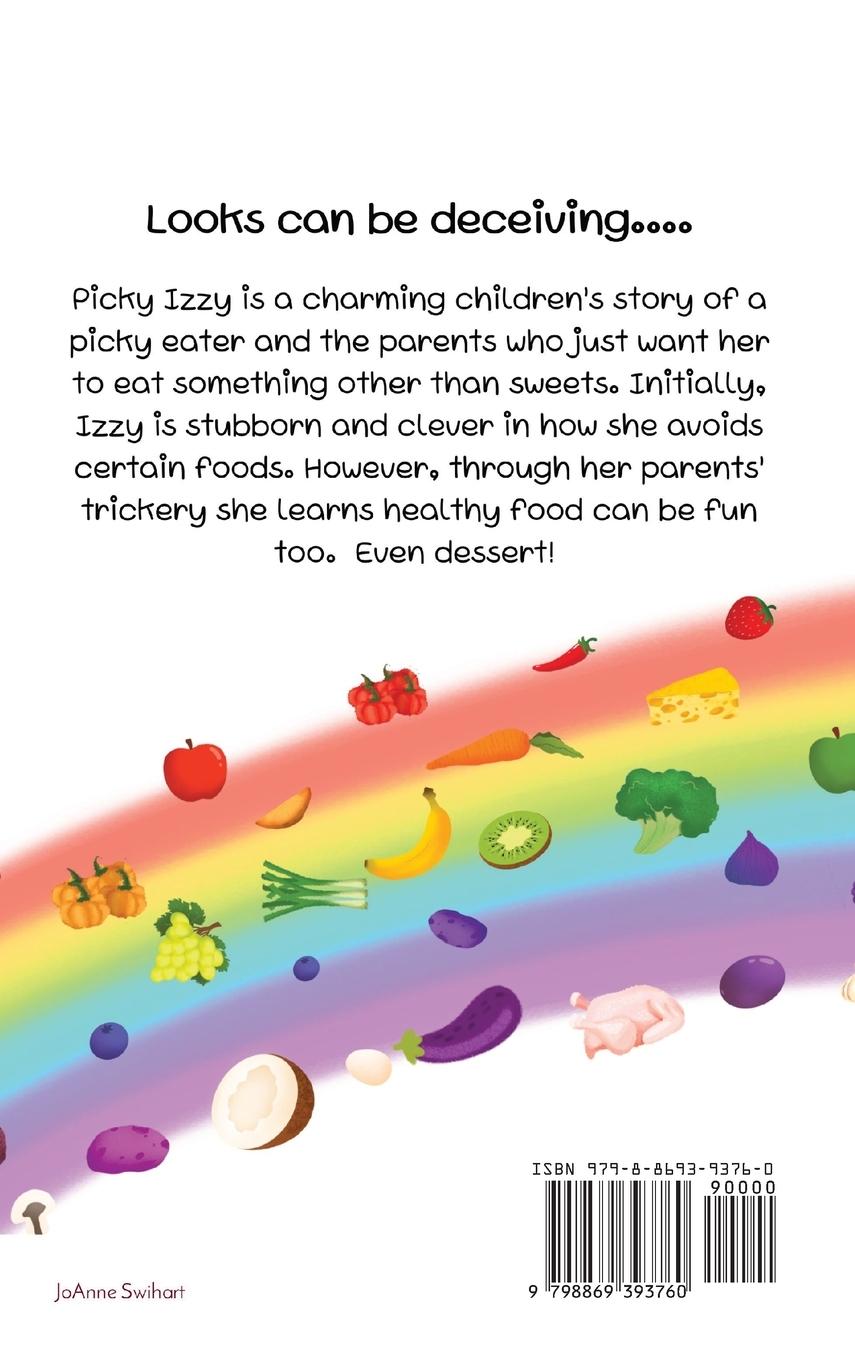 Rückseitencover Picky Izzy Learns to Love Healthy Food