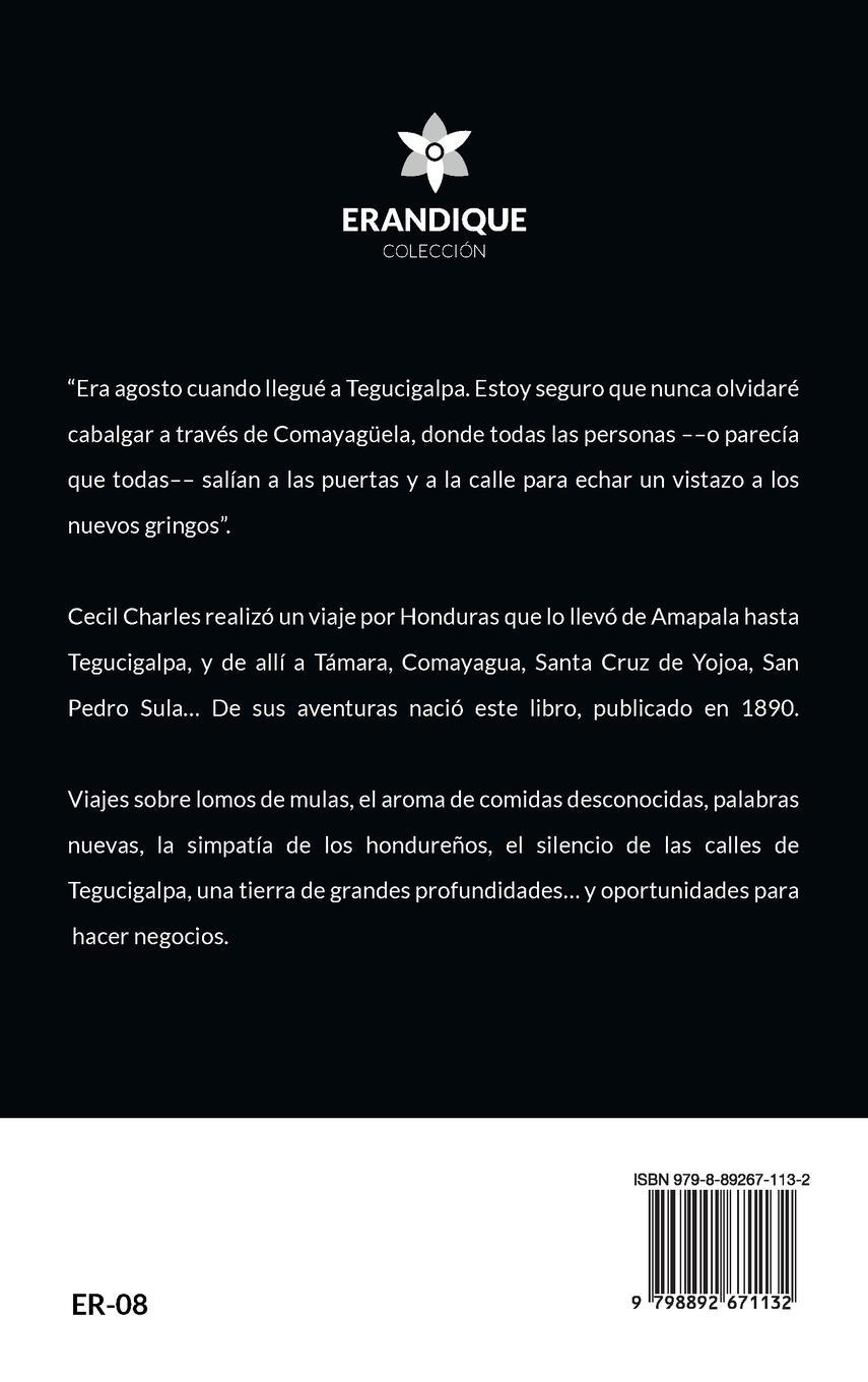 Rückseitencover Honduras, Tierra de grandes profundidades