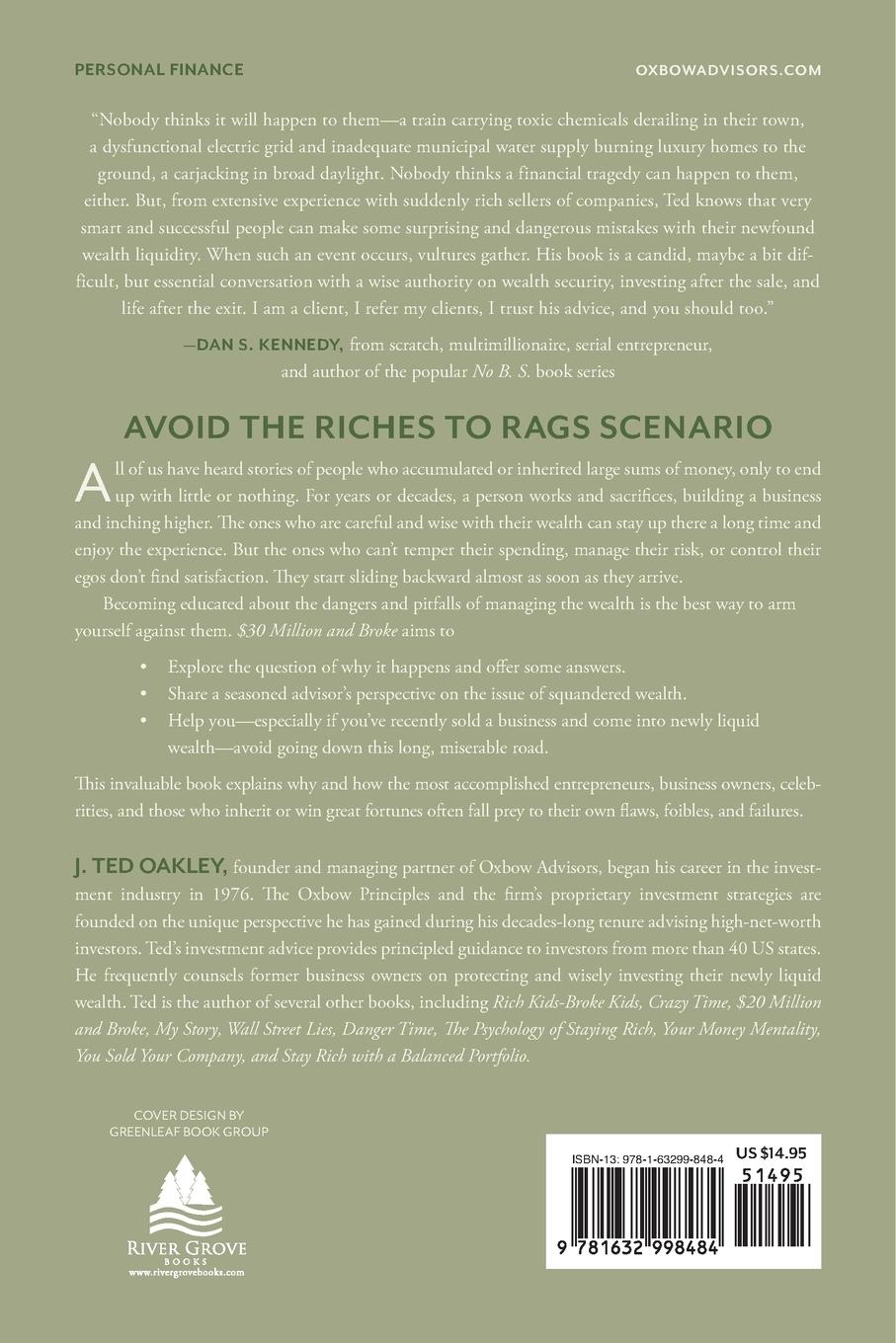 Rückseitencover 30 Million and Broke