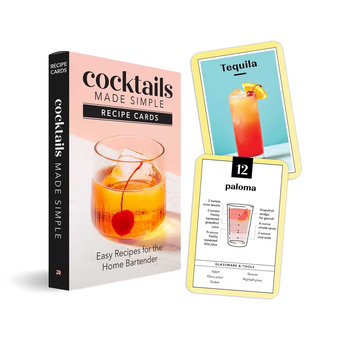 Vorderes Coverbild Cocktails Made Simple Recipe Cards