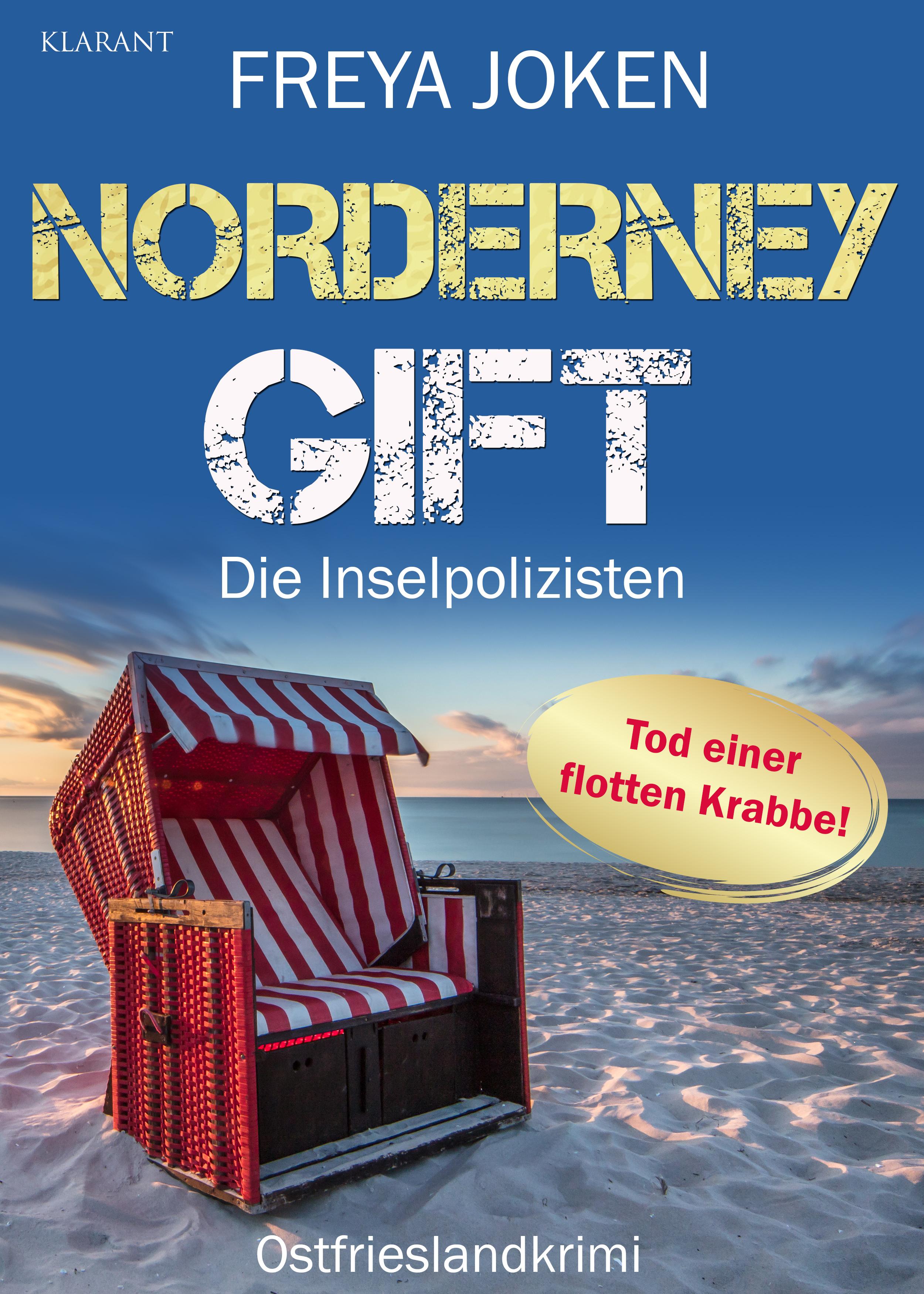 Vorderes Coverbild Norderney Gift. Ostfrieslandkrimi