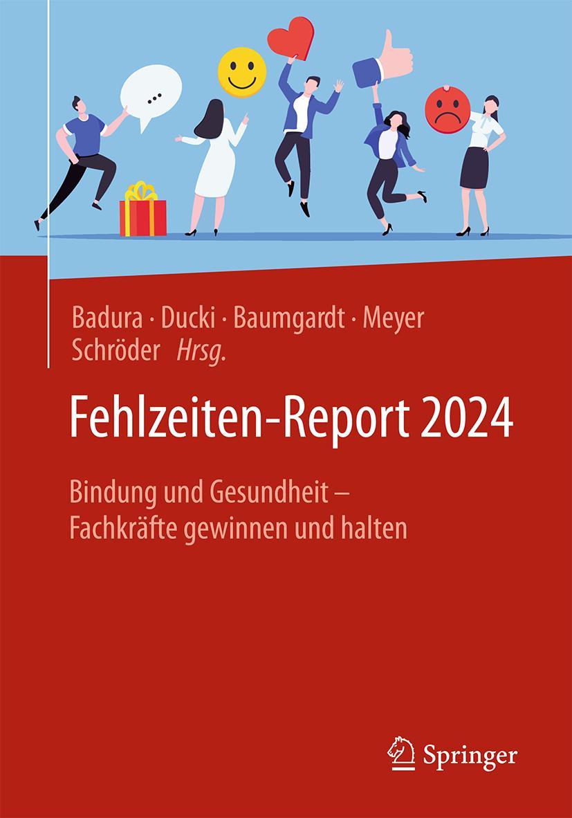 Vorderes Coverbild Fehlzeiten-Report 2024