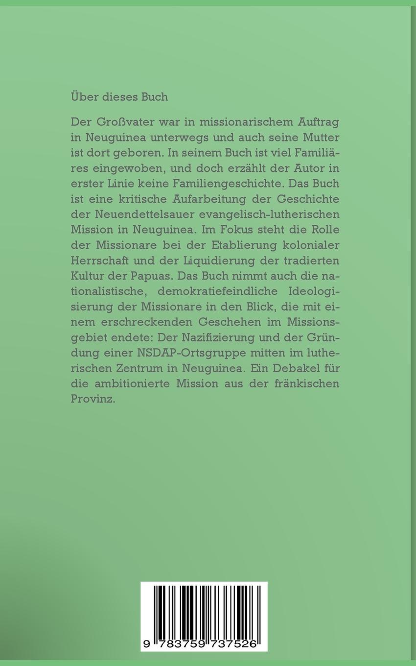 Rückseitencover Der lange Schatten des Kreuzes