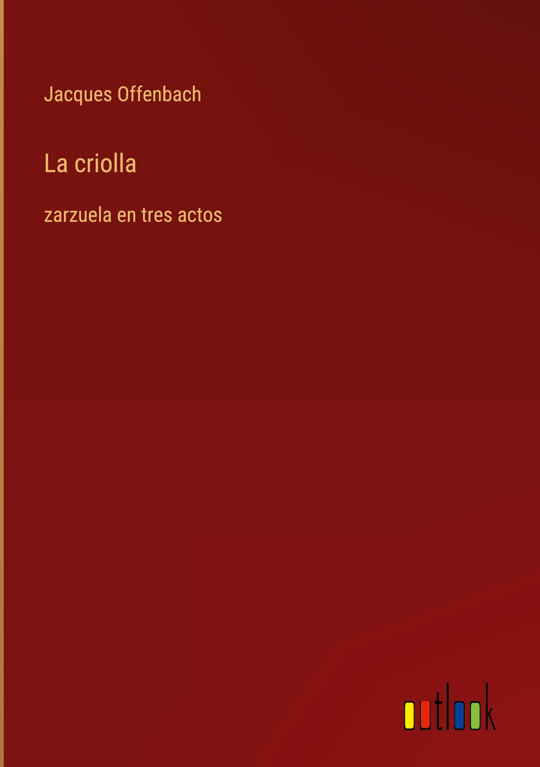 Vorderes Coverbild La criolla