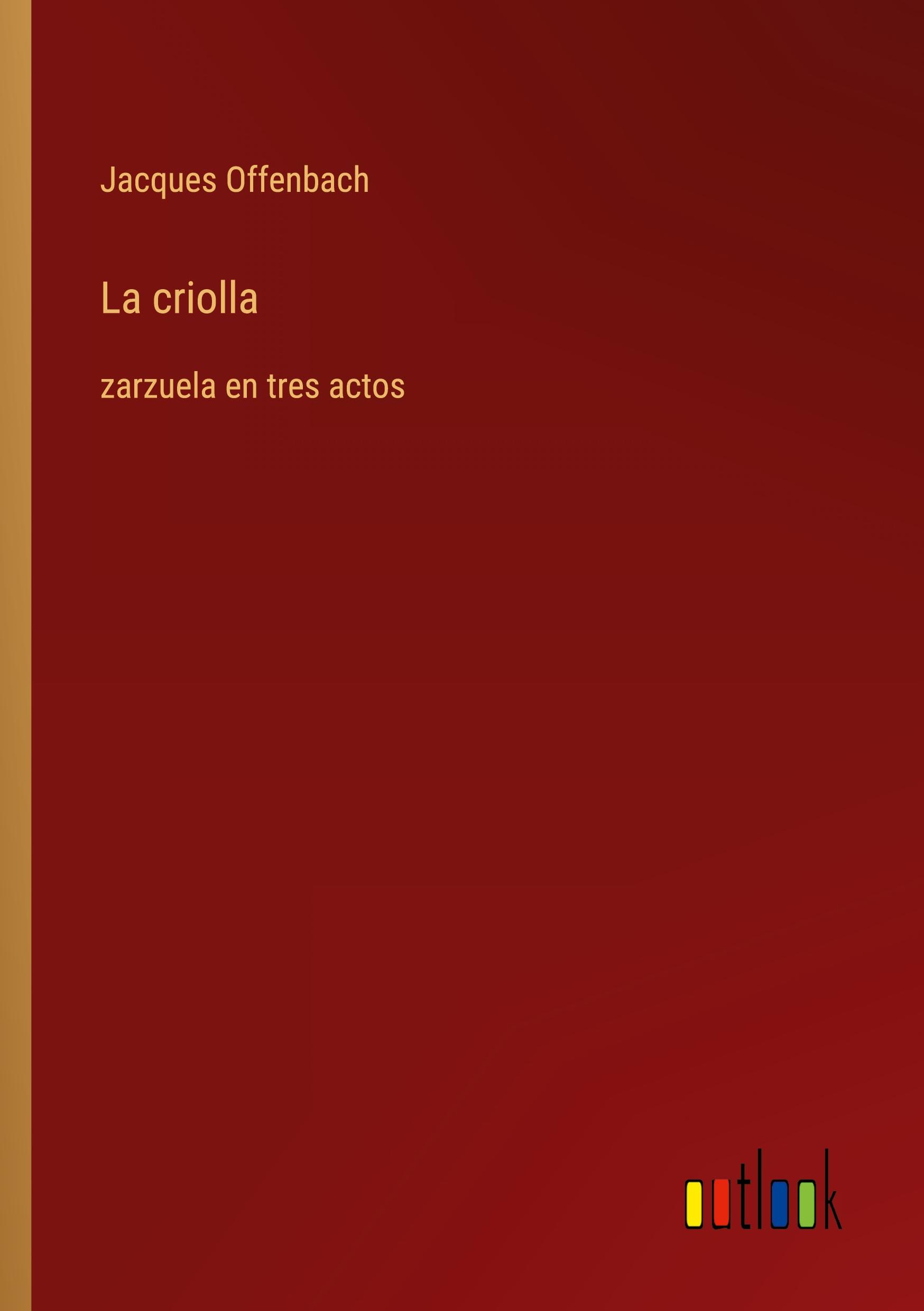 Vorderes Coverbild La criolla