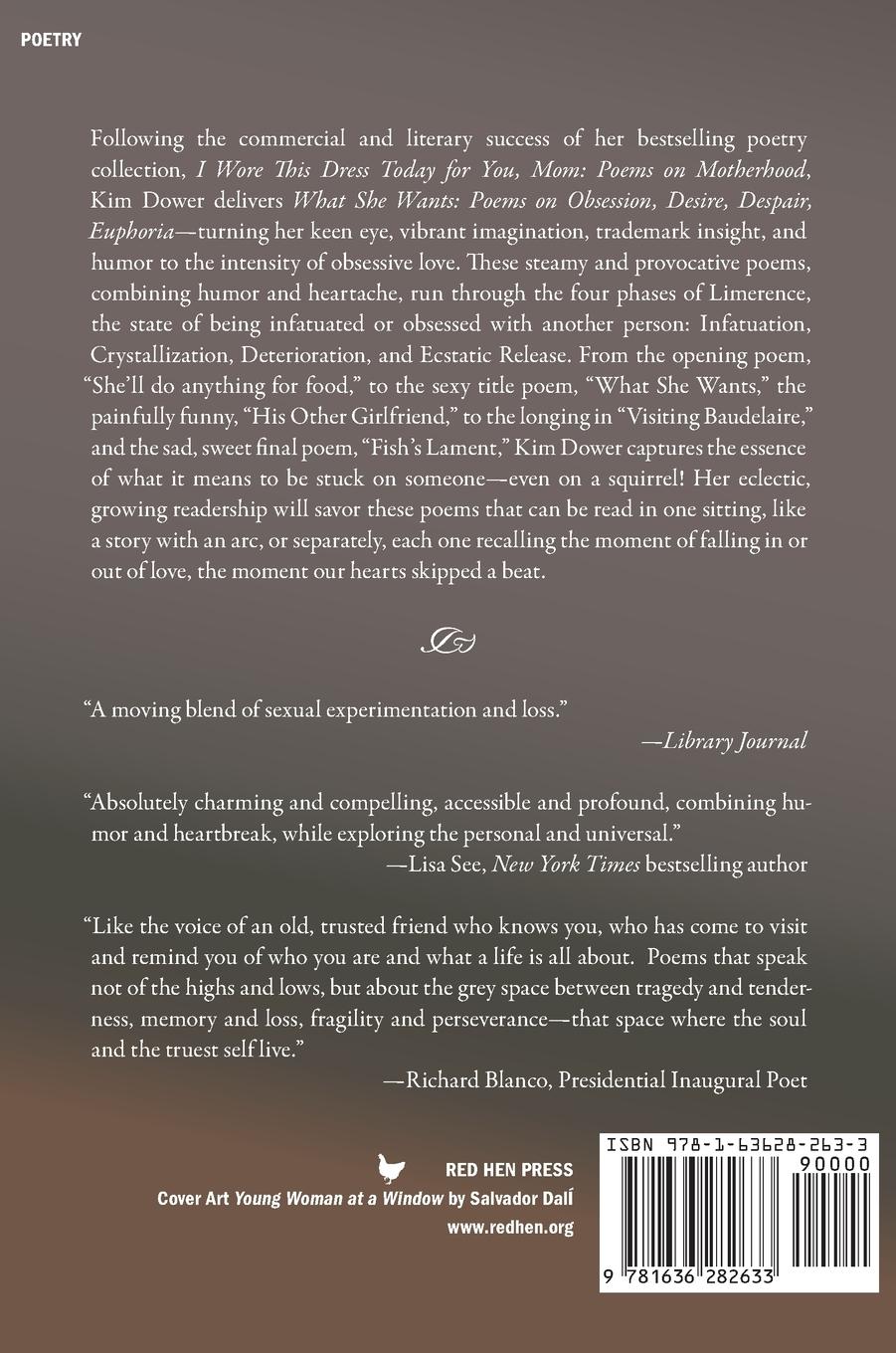 Rückseitencover What She Wants